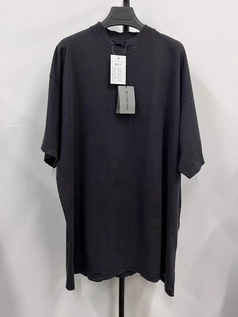 Balenciaga Balenciaga Letter print pullover half-high collar loose dr Size US XL / EU 56 / 4 - 2 Thumbnail