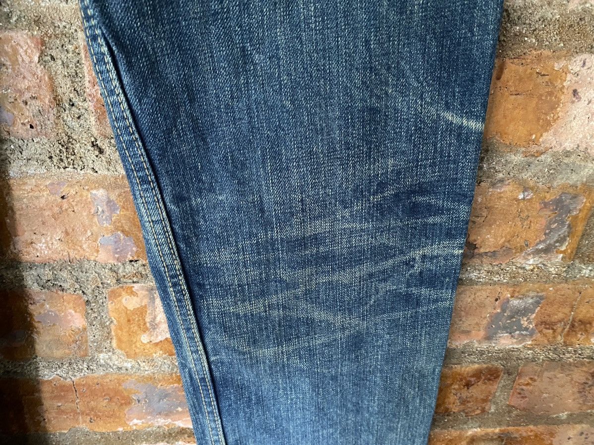 Kapital Vtg DMG Domino whisker patchwork distresses denim Size US 29 - 16 Thumbnail