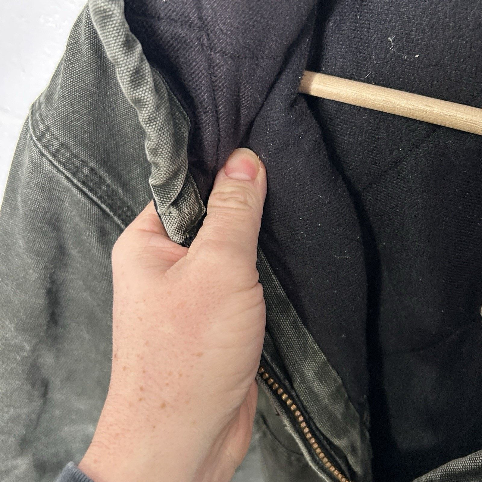 Carhartt Vintage Carhartt Quilted Hooded Active Jacket “Moss Green” Size US L / EU 52-54 / 3 - 13 Thumbnail