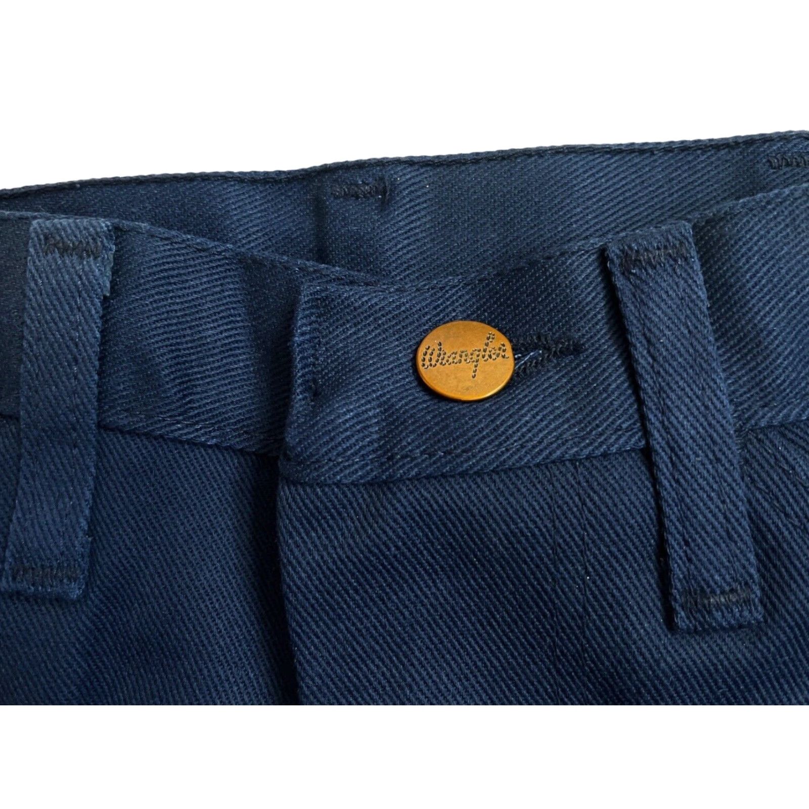 Wrangler VINTAGE Wrangler Jeans Bootcut 28x32 Navy Deadstock NWT USA 80s Mens Jeans Size US 28 / EU 44 - 7 Thumbnail