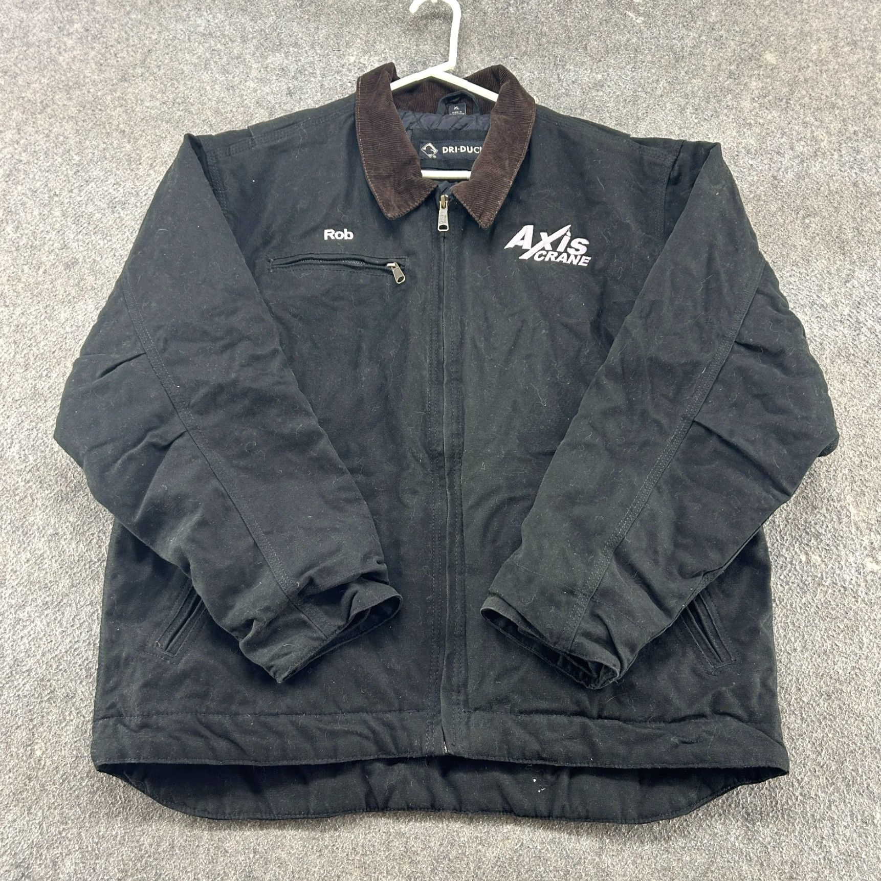 Vintage VINTAGE Dri Duck Jacket Mens XL Black Duck Canvas Quilted Lined Workwear Detroit Size US XL / EU 56 / 4 - 2 Thumbnail