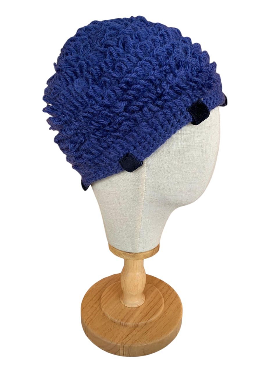Japanese Brand Punk bondage Style Mohair Beanie Hat Size ONE SIZE - 7 Thumbnail