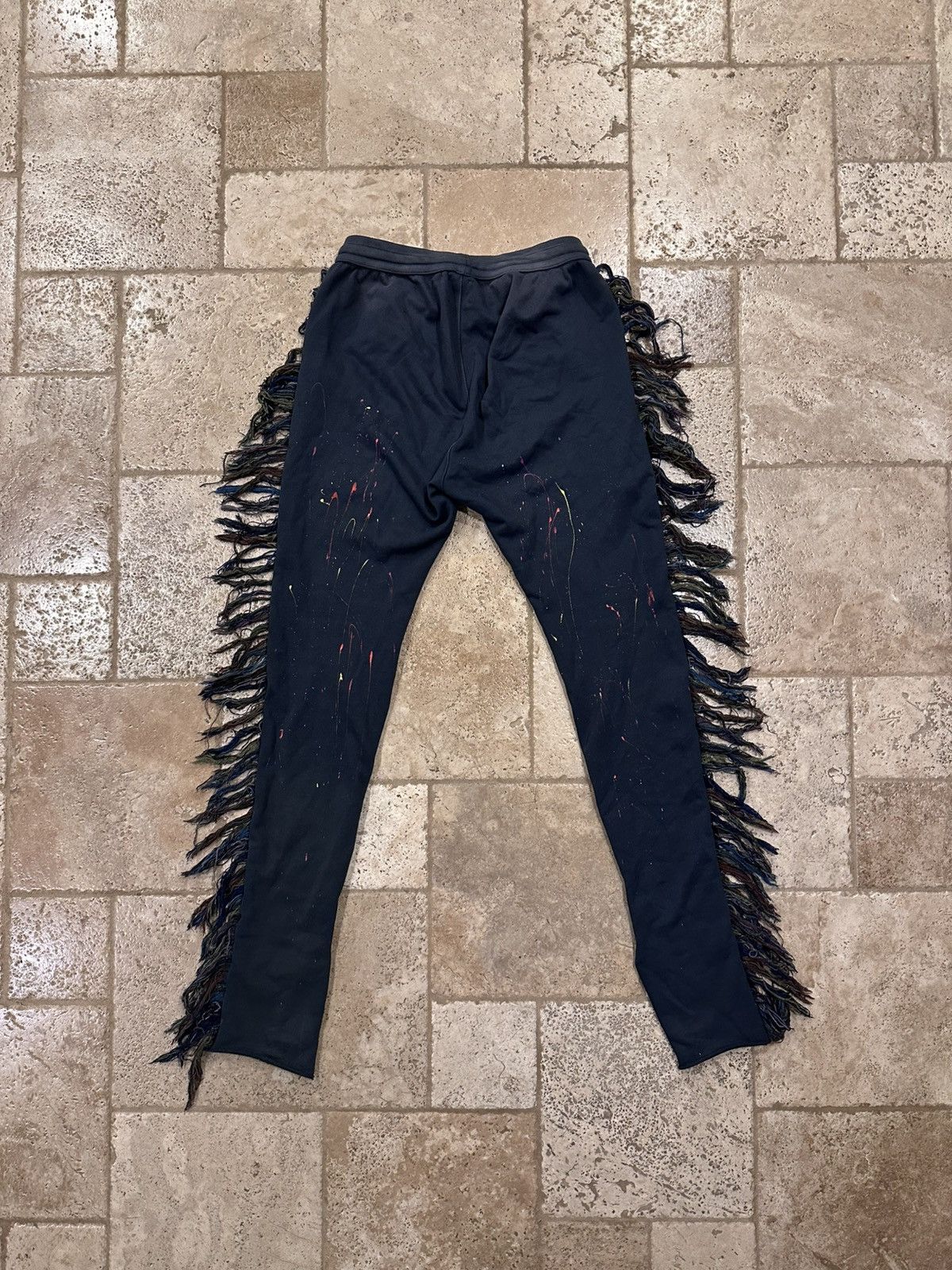 Alchemist Alchemist Fringe Trim Rider Woven Vintage Wash Sweatpants Size US 32 / EU 48 - 5 Thumbnail