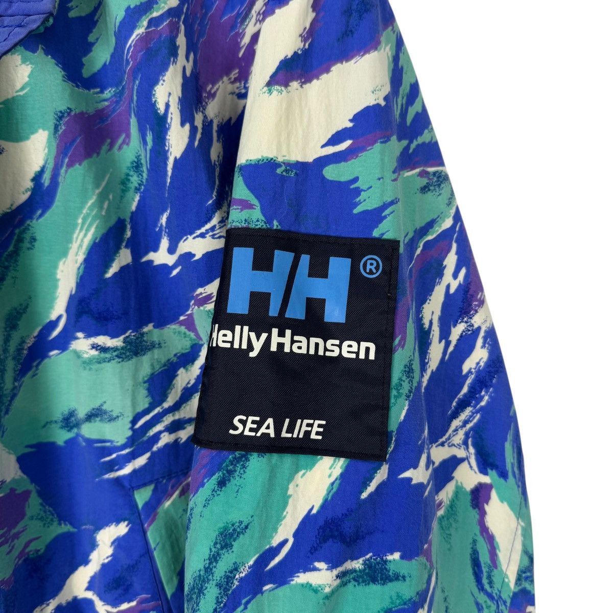 Helly Hansen 🌟VINTAGE 90s HELLY HANSEN WINDBREAKER CAMO JACKET Size US M / EU 48-50 / 2 - 5 Thumbnail