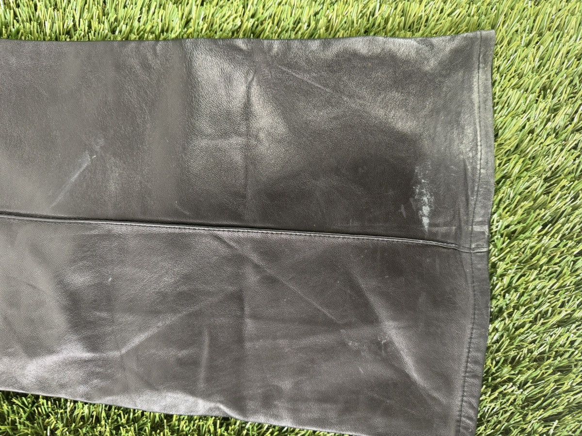 C2H4 C2H4 Black Lambskin Leather Pants Size US 38 / EU 54 - 10 Thumbnail