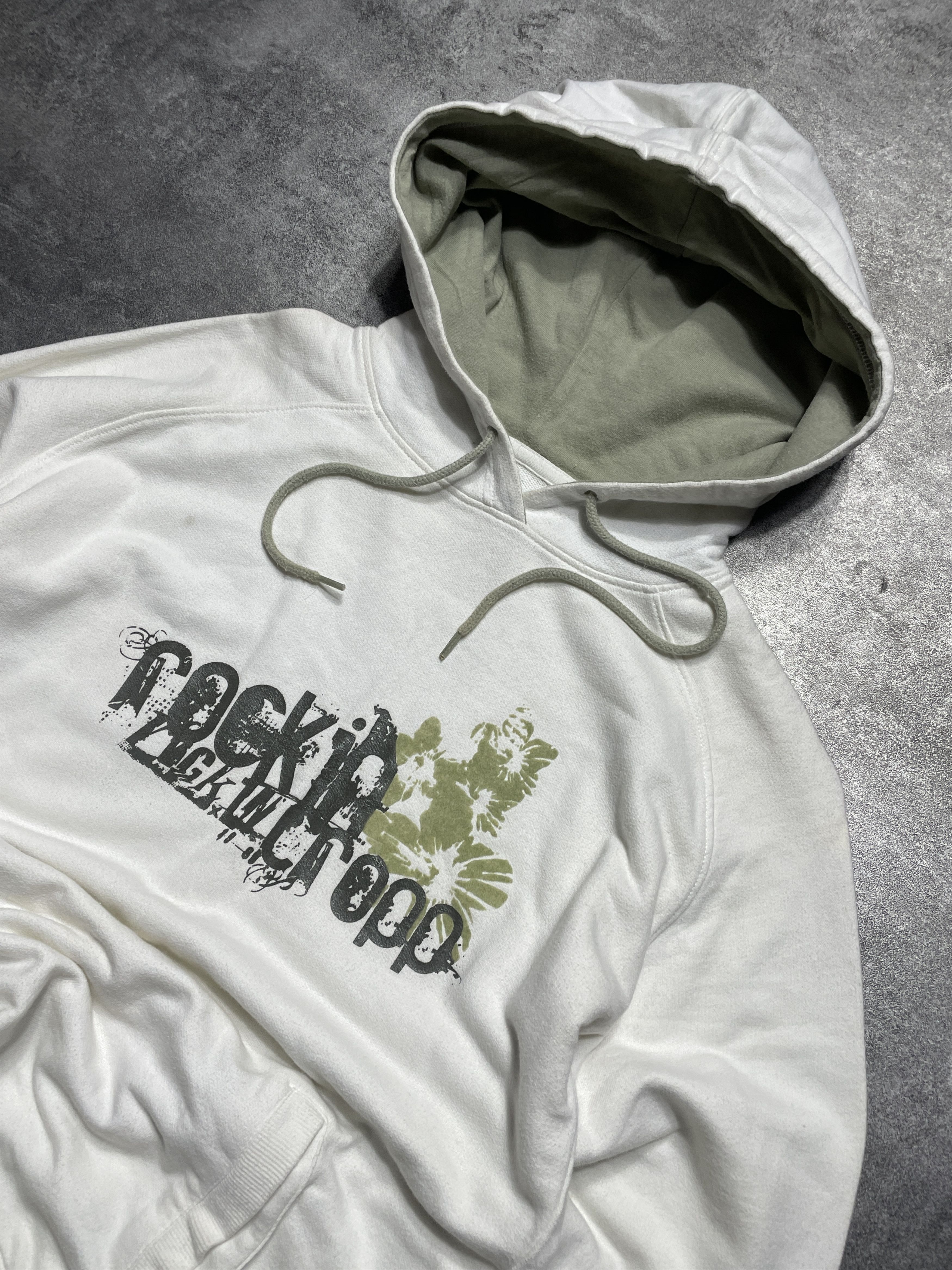 Vintage RARE! Vintage Y2K Hoodie Spellout Streetwear Hype Size US XS / EU 42 / 0 - 3 Thumbnail