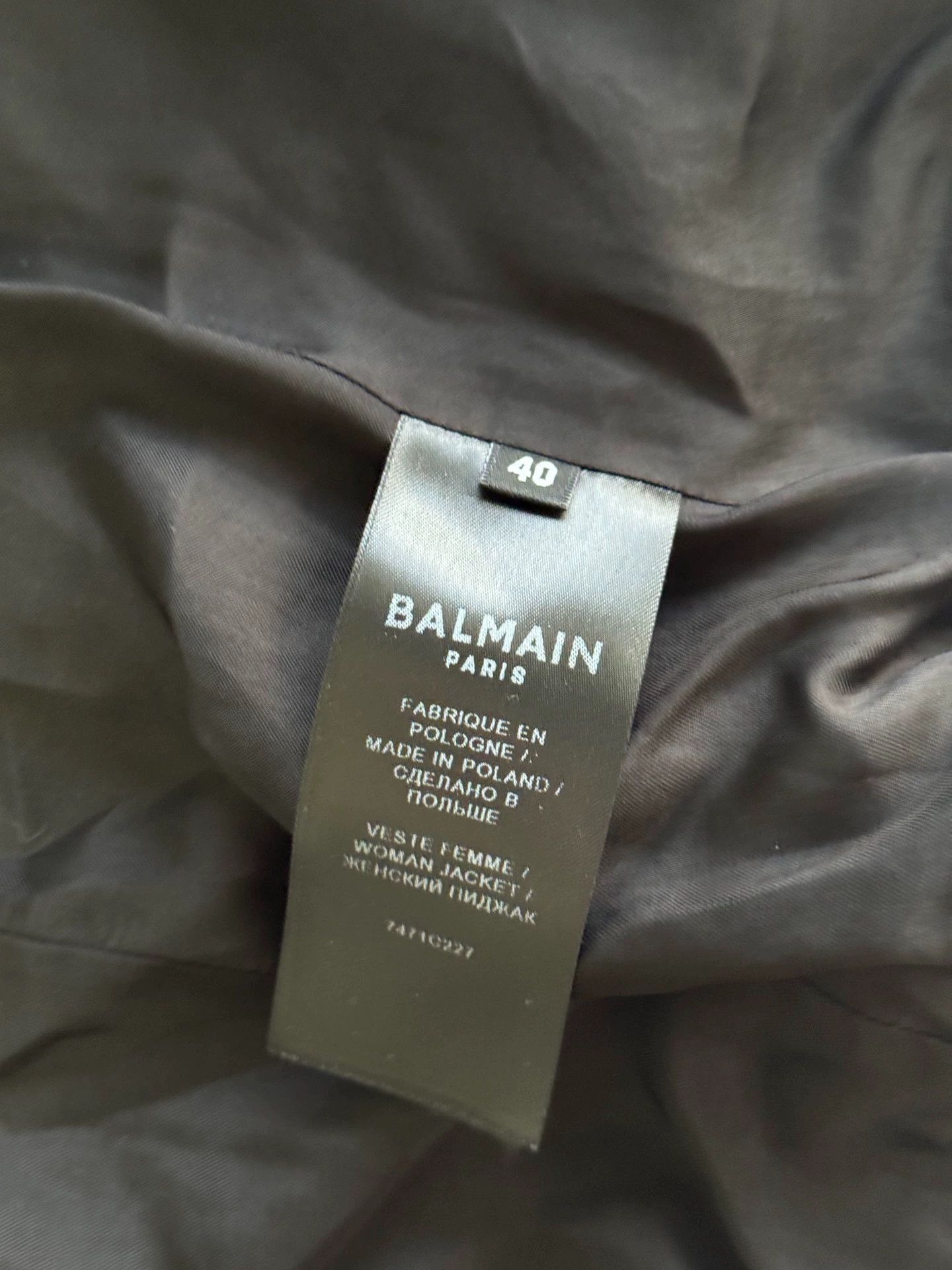 Balmain Balmain Chanel-style Suit Jacket 40 EU Near New Authentic Size S / US 4 / IT 40 - 5 Thumbnail
