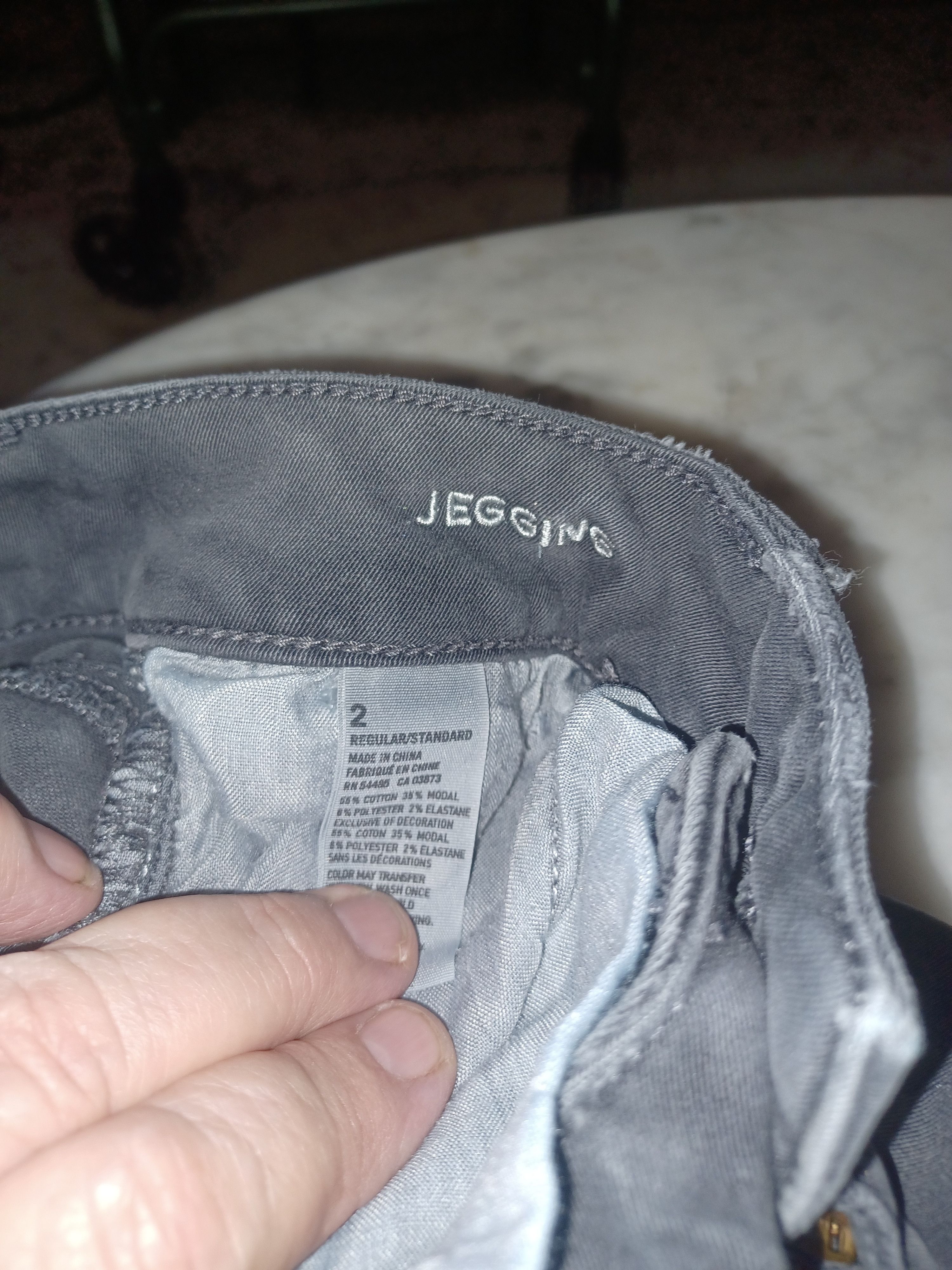 American Eagle Outfitters American Eagle Outfitters Women's Jeggings SZ 2 Gray Size 26" / US 2 / IT 38 - 5 Thumbnail