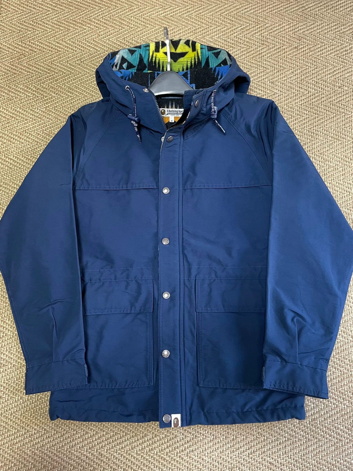 Bape BAPE NIGO Ethnic Wool-Lined Thick Jacket M NM Size US M / EU 48-50 / 2 - 1 Thumbnail
