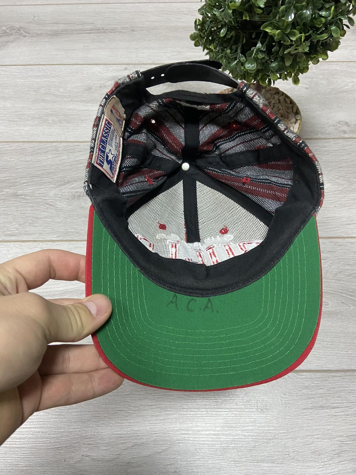 NBA Chicago Bulls KOREA Starter vintage cap SnapBack striped Size ONE SIZE - 4 Thumbnail