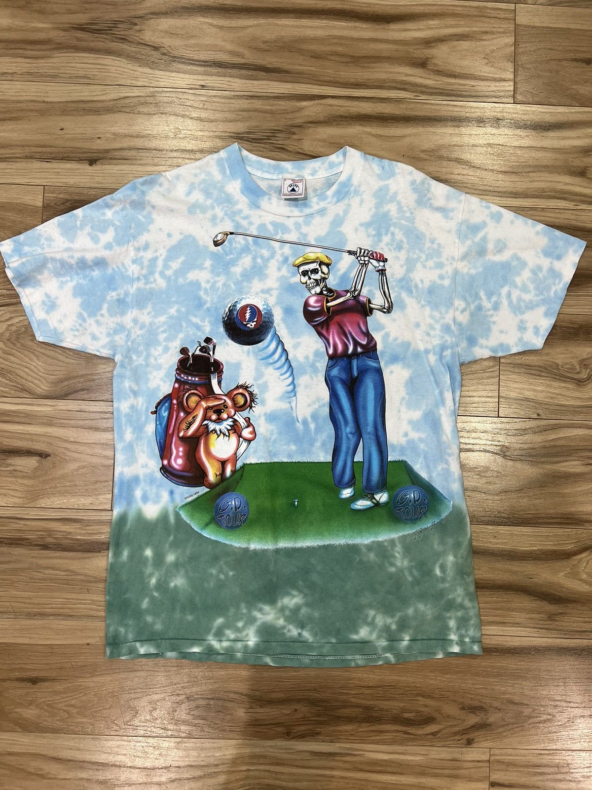 Mens Vintage 1994 Grateful Dead The Bears In Goin To The Show factory Comic Shirt Xl GDM