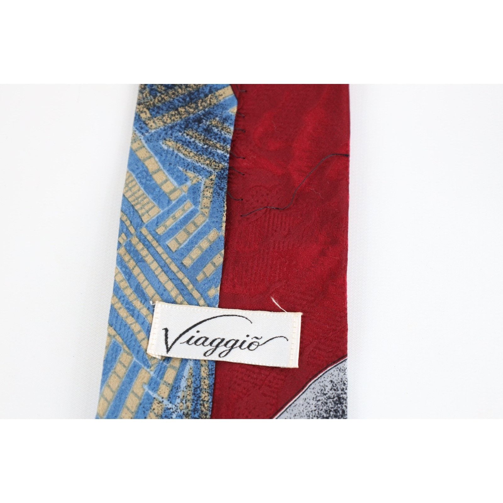Vintage Vintage 90s Streetwear Geometric Abstract Art Neck Tie Size ONE SIZE - 6 Thumbnail