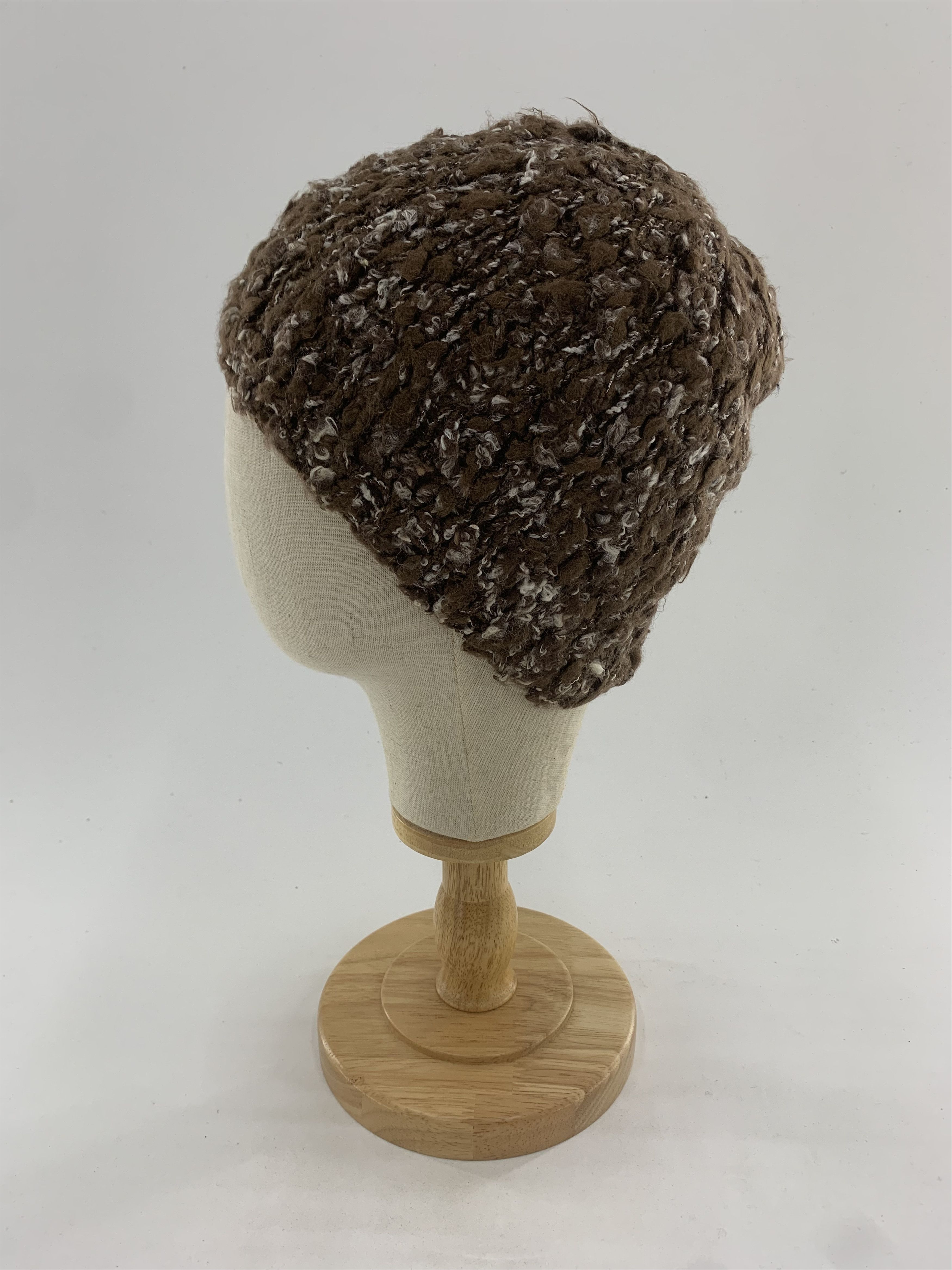 Handmade × Vintage Vintage Crochet Beanie Hat Snowcap Size ONE SIZE - 1 Thumbnail