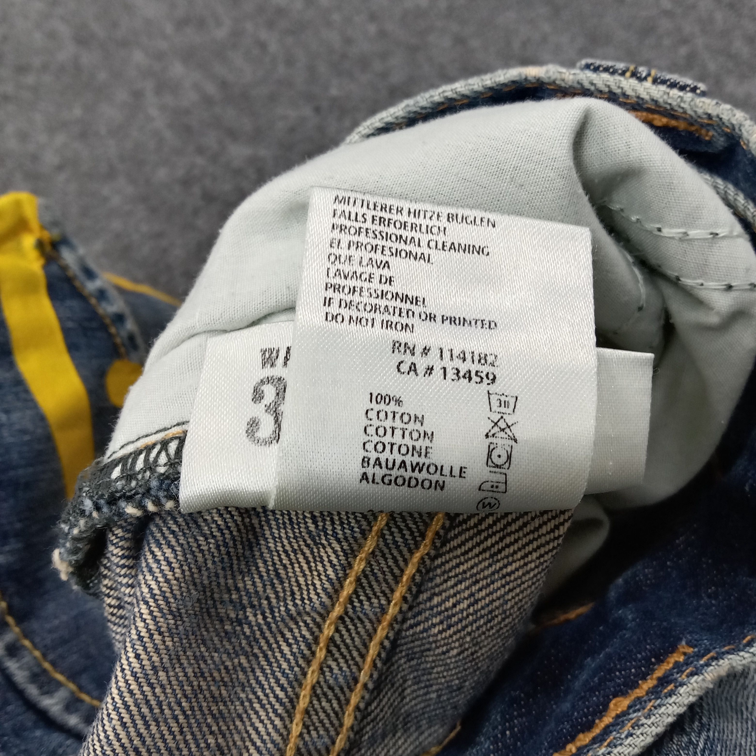 Ed Hardy Ed Hardy by Christian Audiger American Custom Jeans C228N2 Size US 32 / EU 48 - 16 Thumbnail