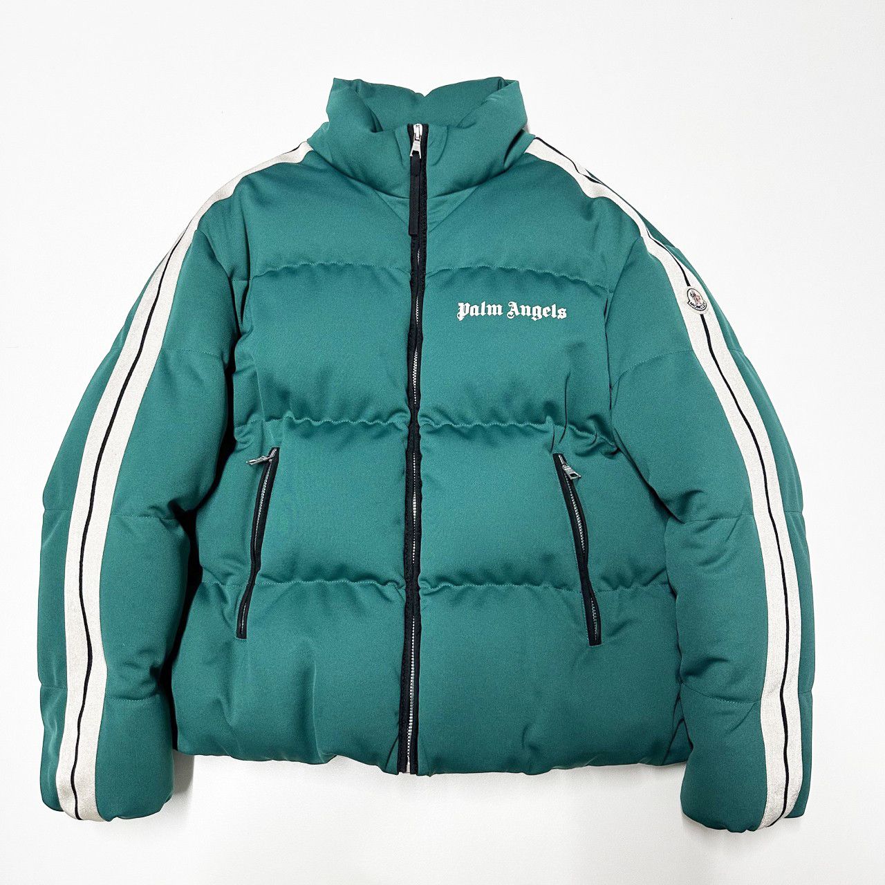 Moncler Genius Moncler Palm Angels Large L 3 rodman jacket teal 