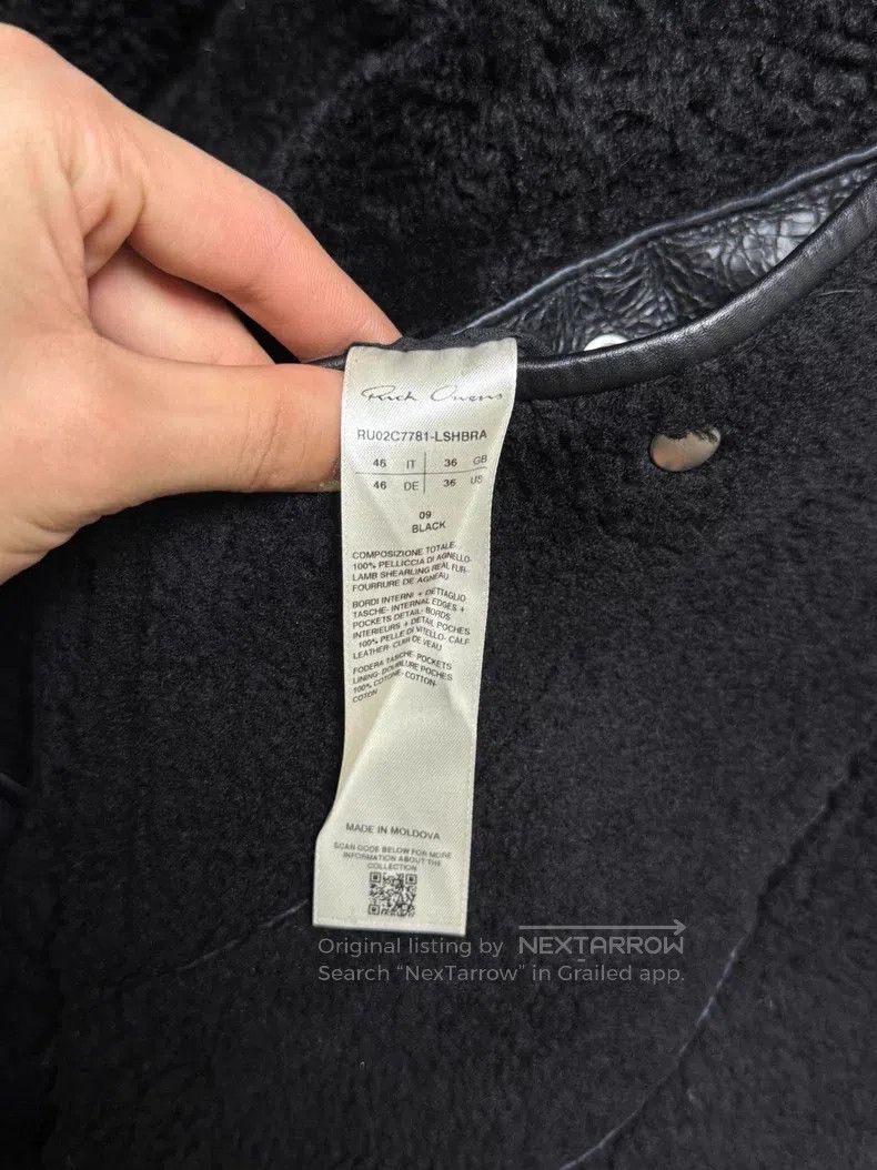 Rick Owens RICK OWENS Rayon Fur Coat Size US S / EU 44-46 / 1 - 7 Thumbnail