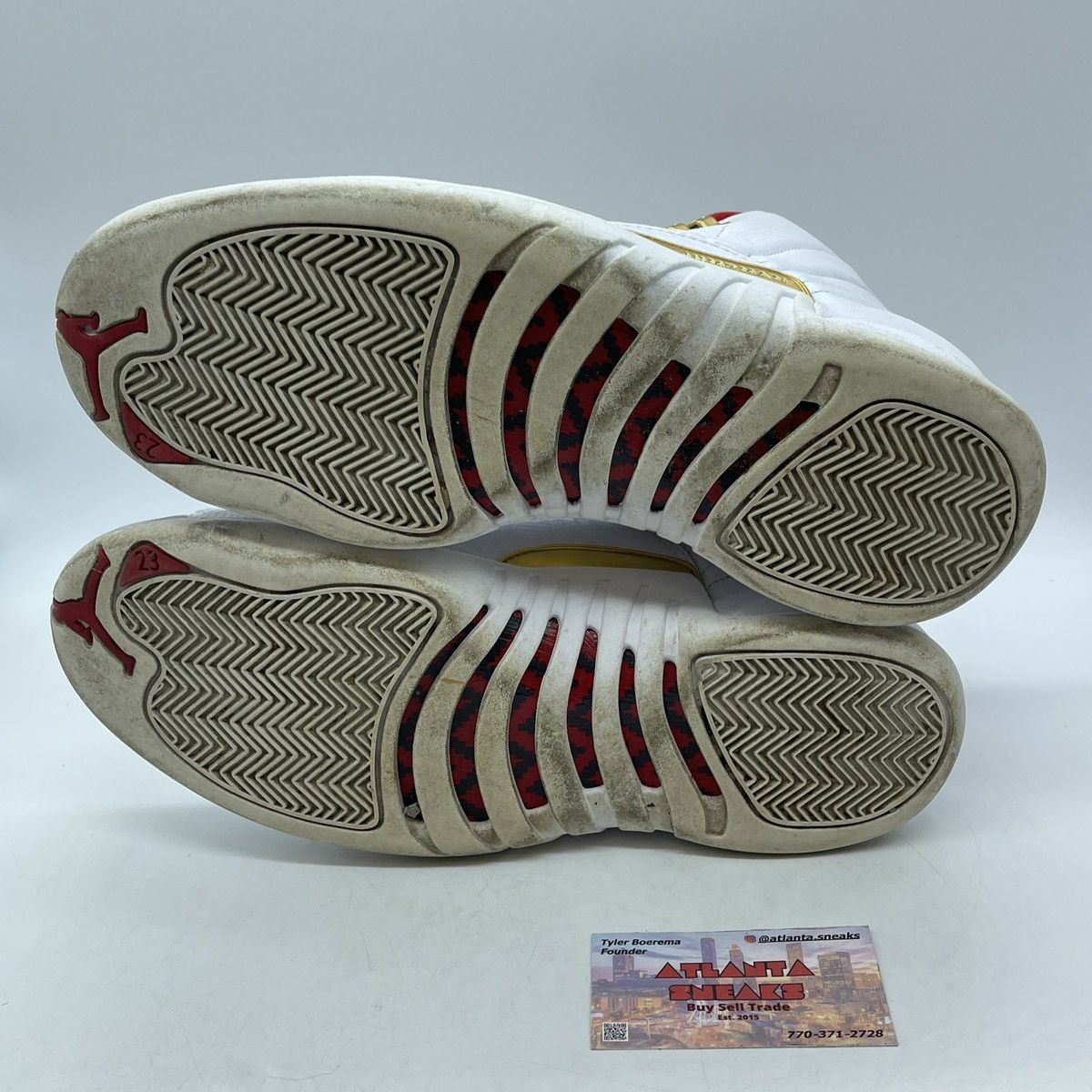Jordan Brand Air Jordan 12 FIBA Size US 11.5 / EU 44-45 - 7 Thumbnail