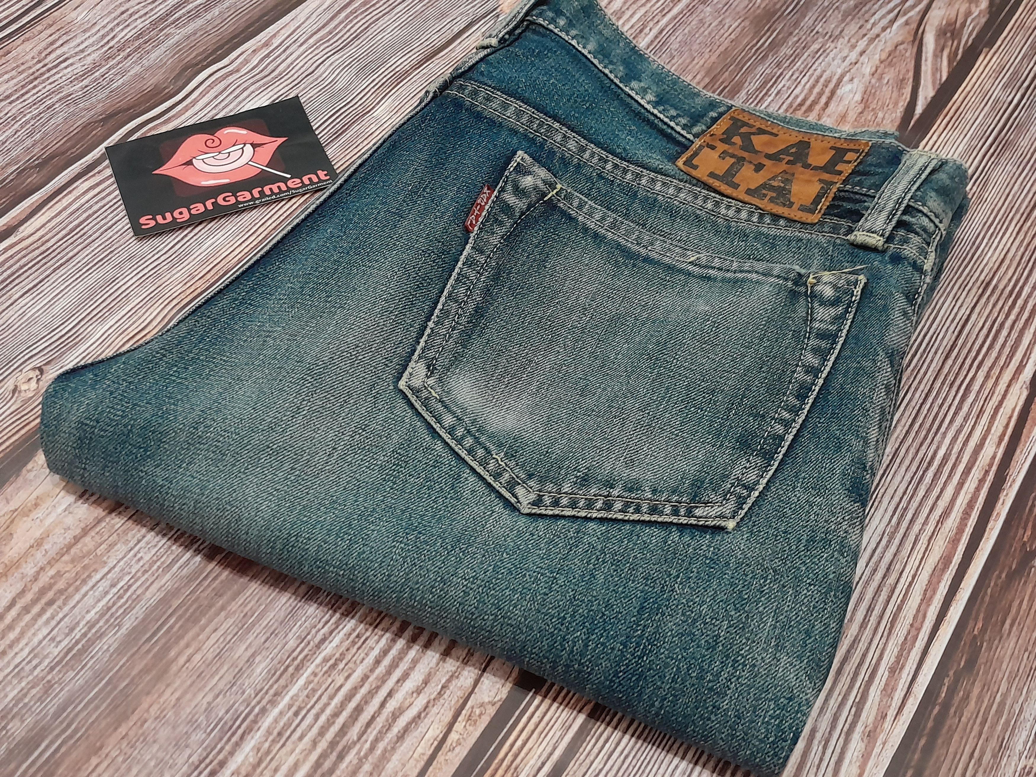Japanese Brand KAPITAL jeans Selvedge Vintage Size US 33 - 18 Thumbnail