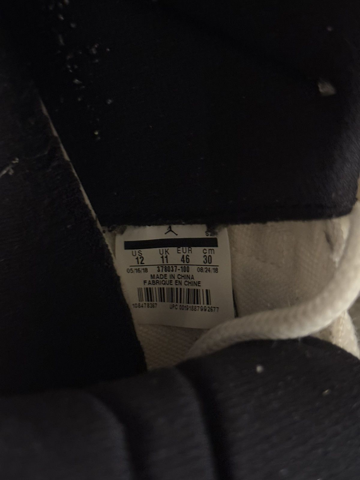 Jordan Brand × Nike Jordan 11 Concord 2018 Classic Size 12 W BOX Size US 12 / EU 45 - 8 Thumbnail