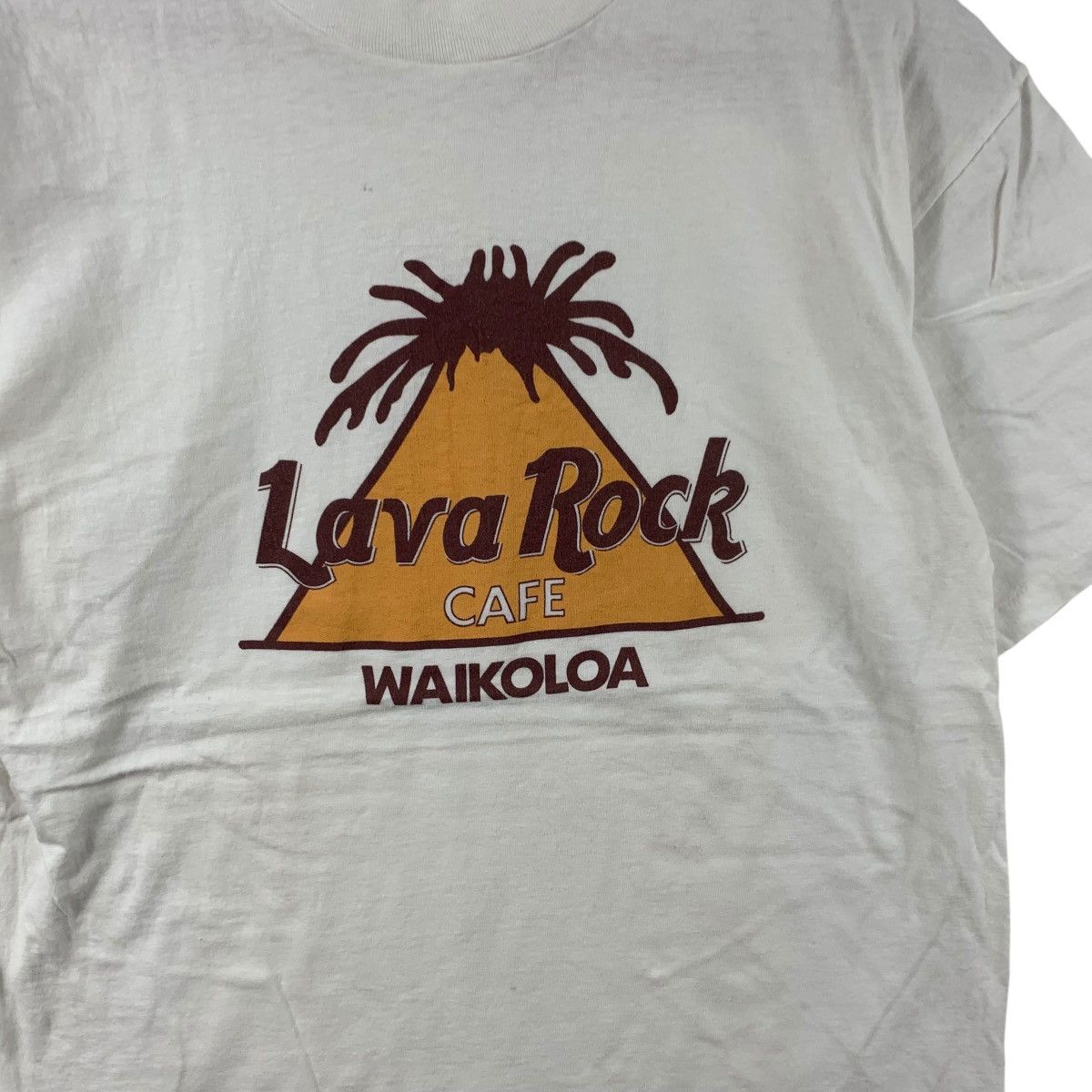 Vintage Vintage 90’ LAVA ROCK CAFE Waikoloa Hawaii Beach Tee Shirt Size US L / EU 52-54 / 3 - 4 Thumbnail