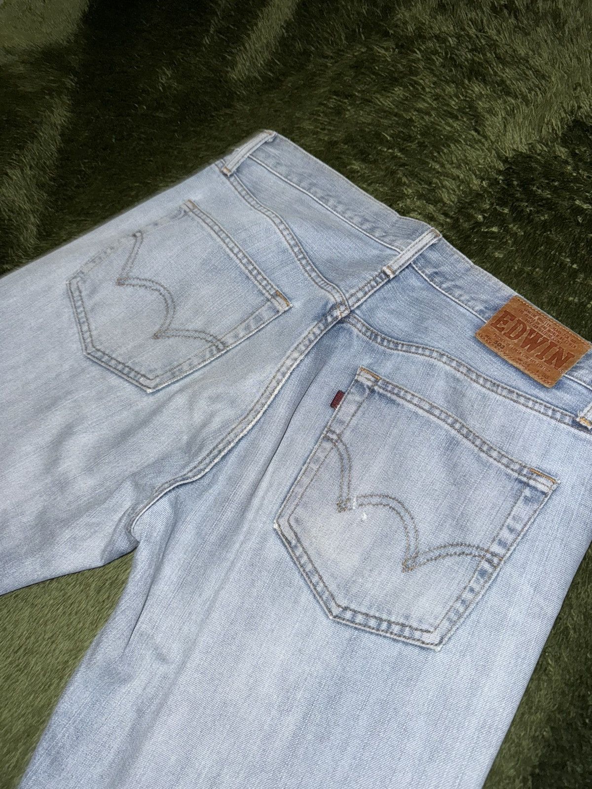 Edwin [W34/L33] EDWIN 503 Made in Japan vintage washed Denim Size US 34 / EU 50 - 10 Thumbnail