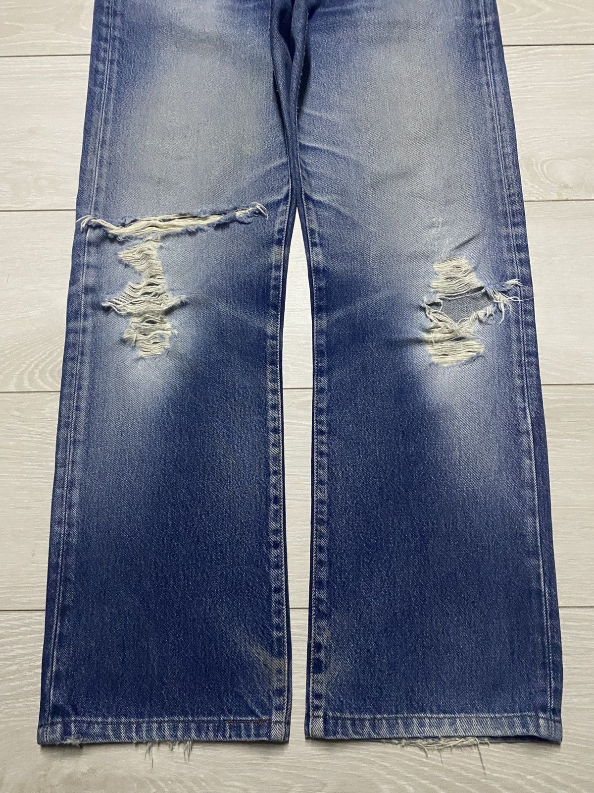 Replay Vintage Replay Jeans Mv914532 Distressed Faded Wash Jeans Size US 29 - 5 Thumbnail