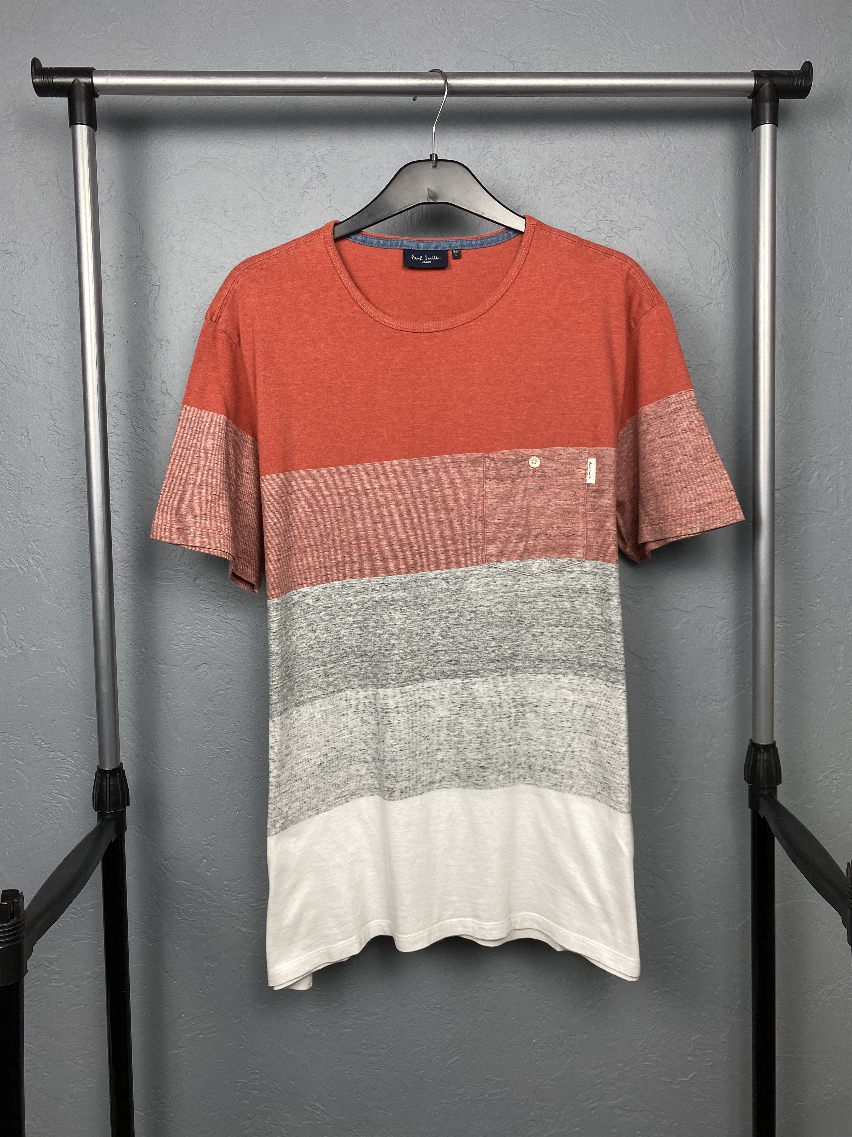 Paul Smith Paul Smith Jeans Vintage Mens Crew Neck T-Shirt Tee Size US L / EU 52-54 / 3 - 1 Thumbnail