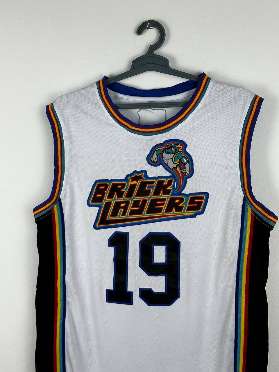 Mtv × NBA × Vintage Vintage 90s Bricklayers Aaliyah 19 Promo Jersey Basketball Size US L / EU 52-54 / 3 - 4 Thumbnail