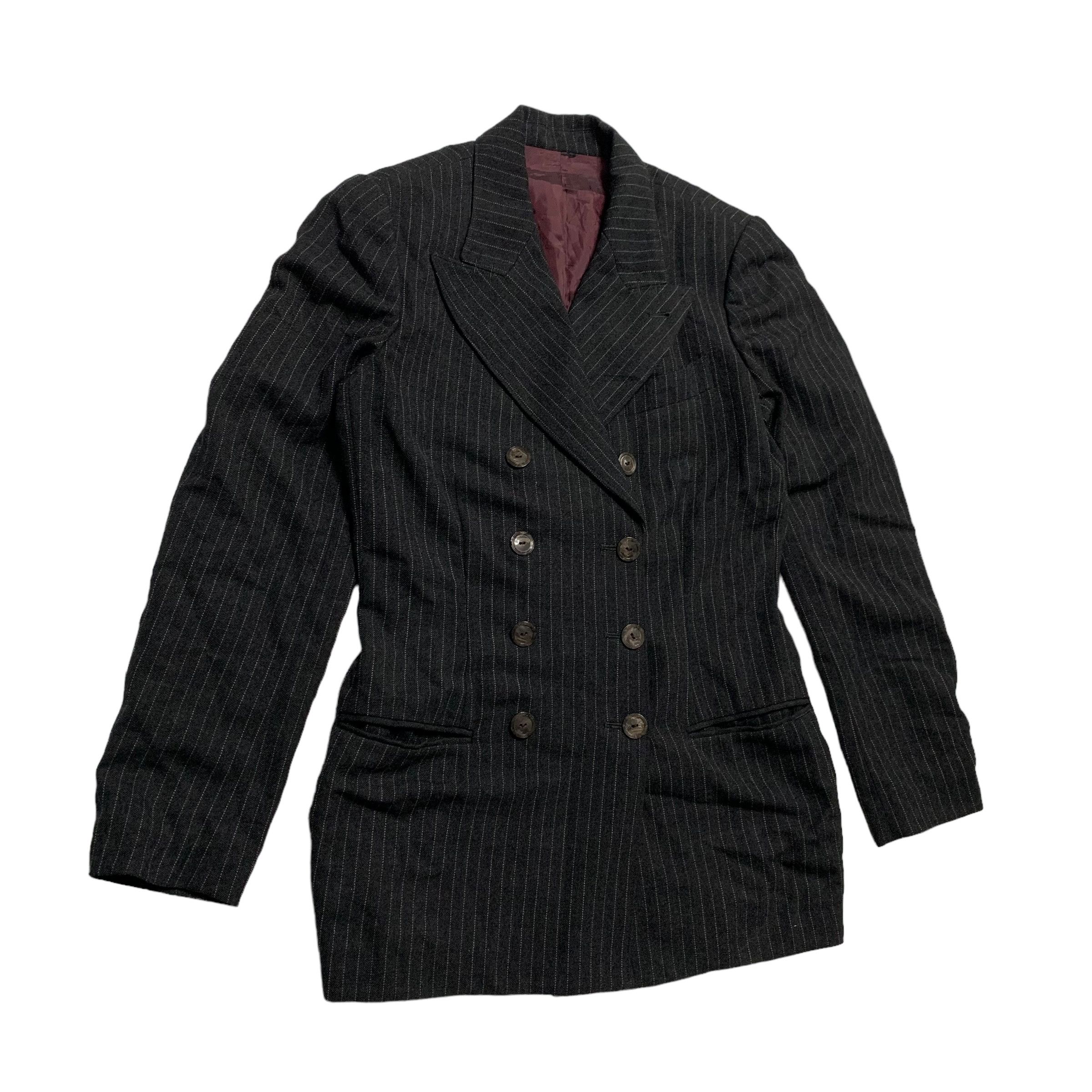 Jean Paul Gaultier Jean Paul Gaultier Classique Double Breast Stripe Jacket Size S / US 4 / IT 40 - 2 Thumbnail