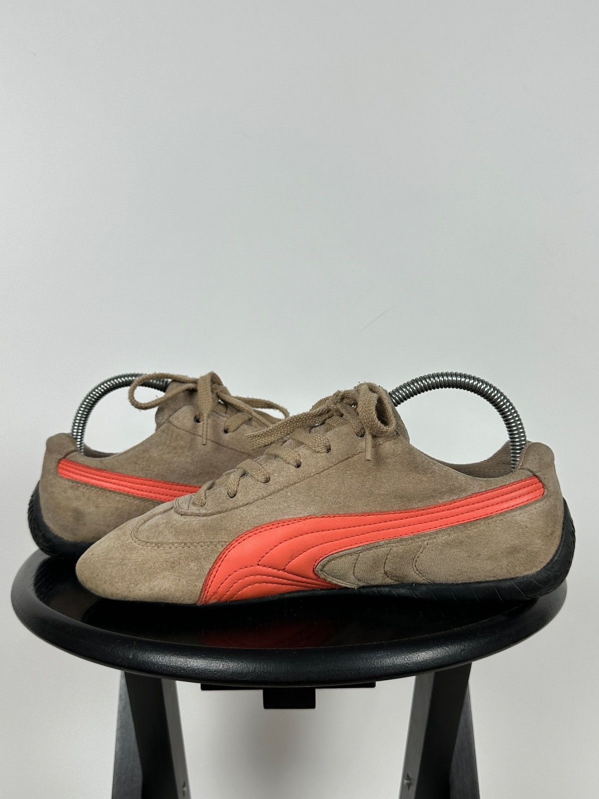 Puma Vintage Puma Speedcat Sand Suede/Leather Y2K Sneakers Size US 9 / IT 39 - 8 Thumbnail