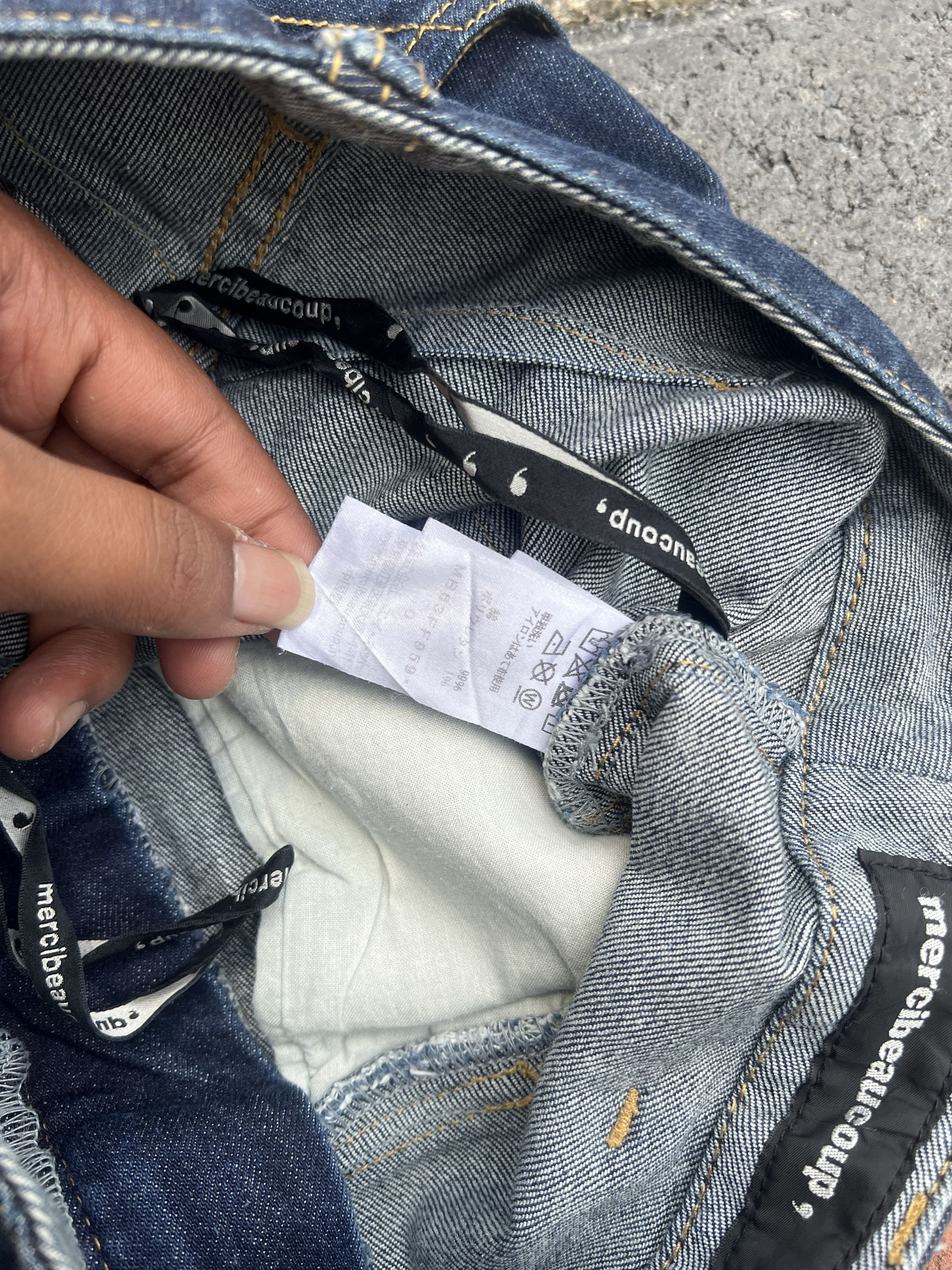 mercibeaucoup 2000s Issey Miyake Bootcut Designer Denim y2k Lgb Ifsix Size US 26 / EU 42 - 8 Thumbnail