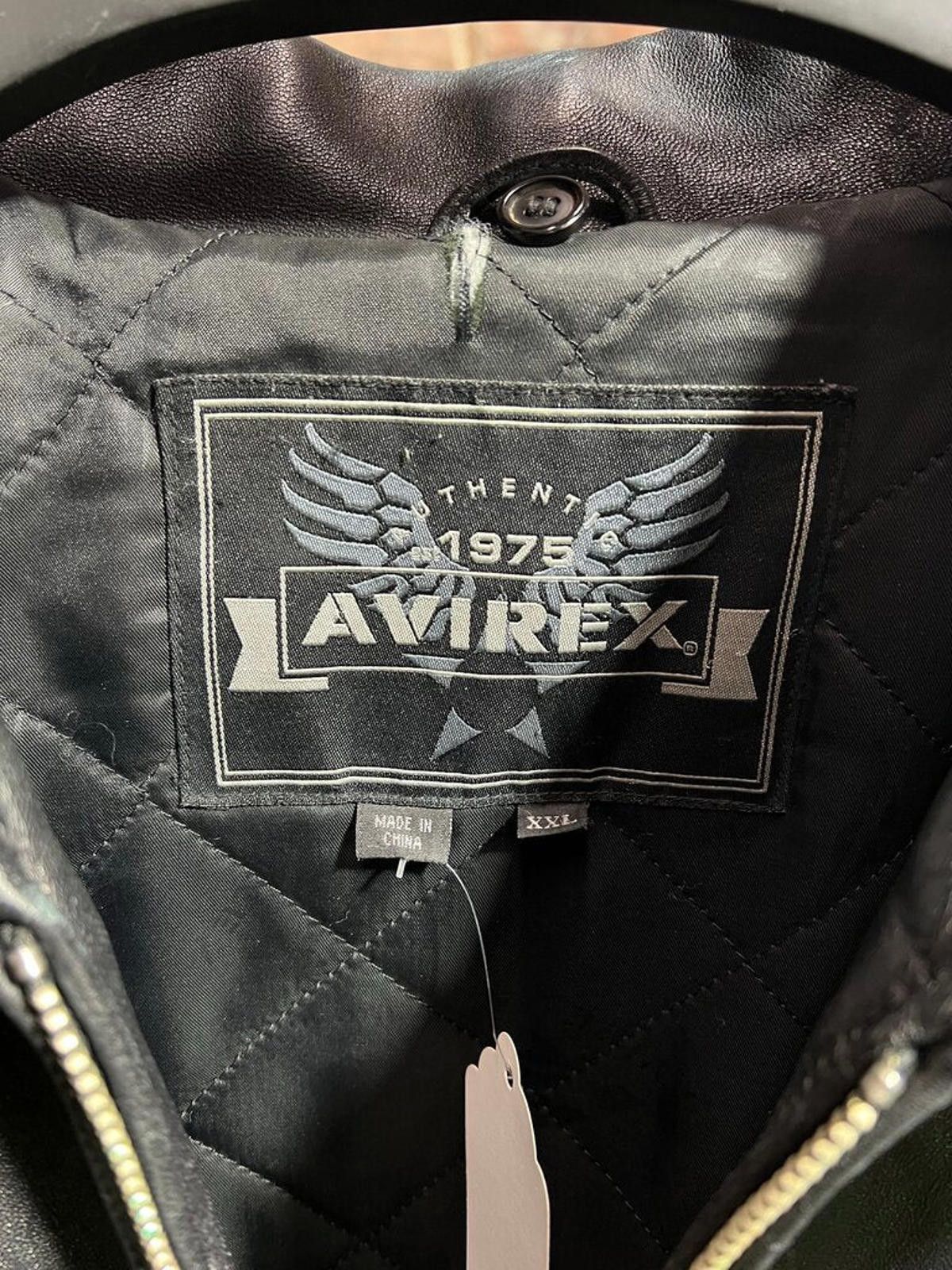 Avirex Avirex Leather Jacket Black Sz. XXL Size US XXL / EU 58 / 5 - 3 Thumbnail