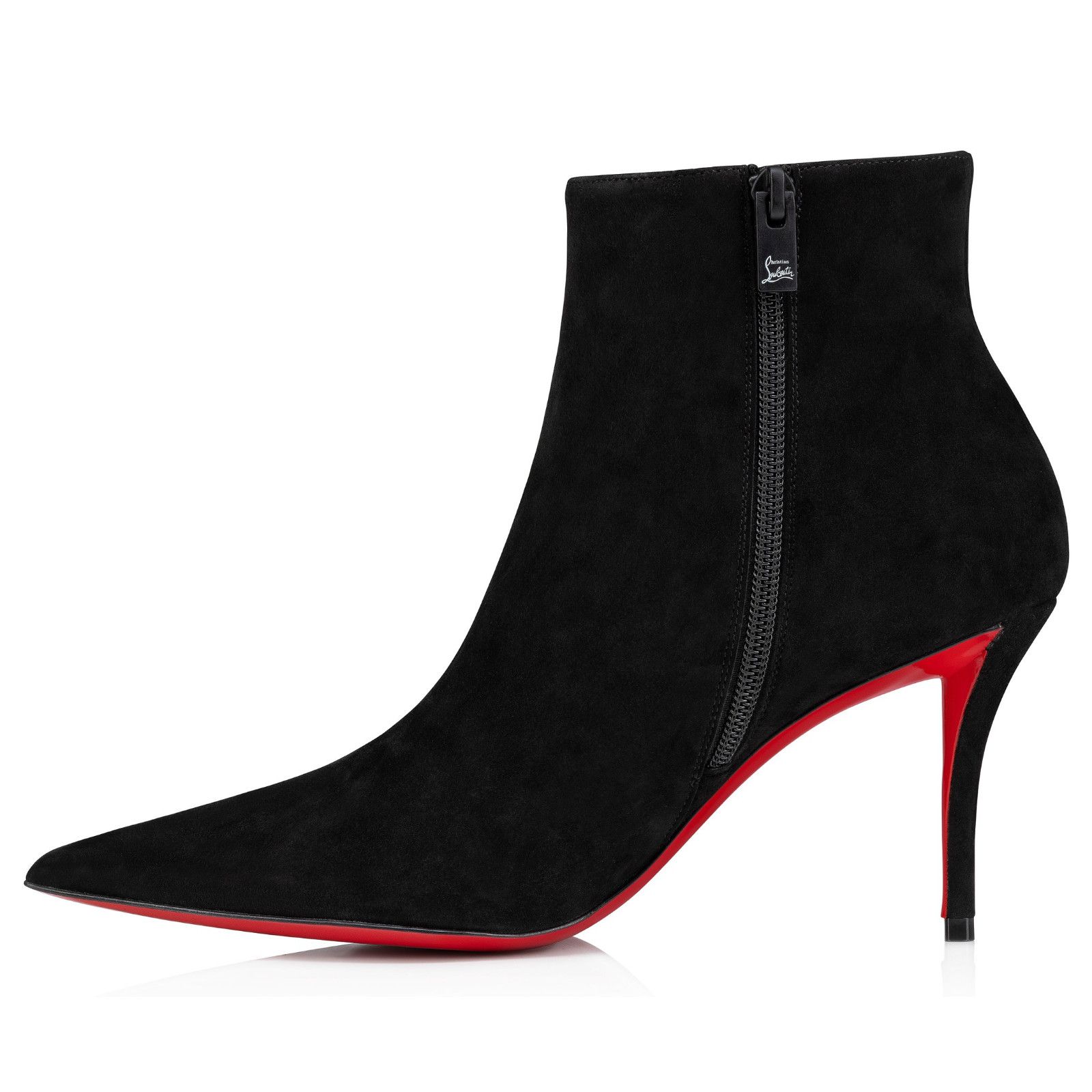 Christian Louboutin Christian Louboutin So Apostropha Booty 80 Black Suede Size US 6 / IT 36 - 11 Thumbnail