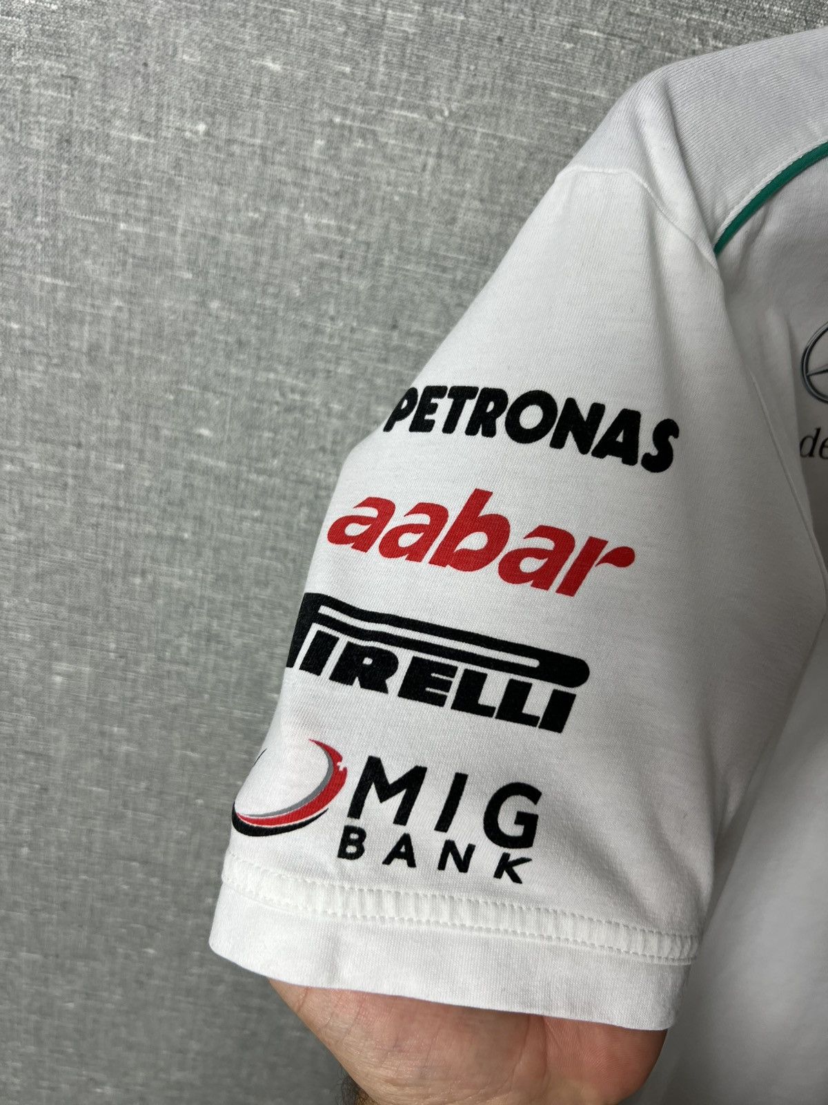 Puma Vintage Puma Mercedes-Benz AMG Petronas Racing Polo Shirt Size US S / EU 44-46 / 1 - 7 Thumbnail