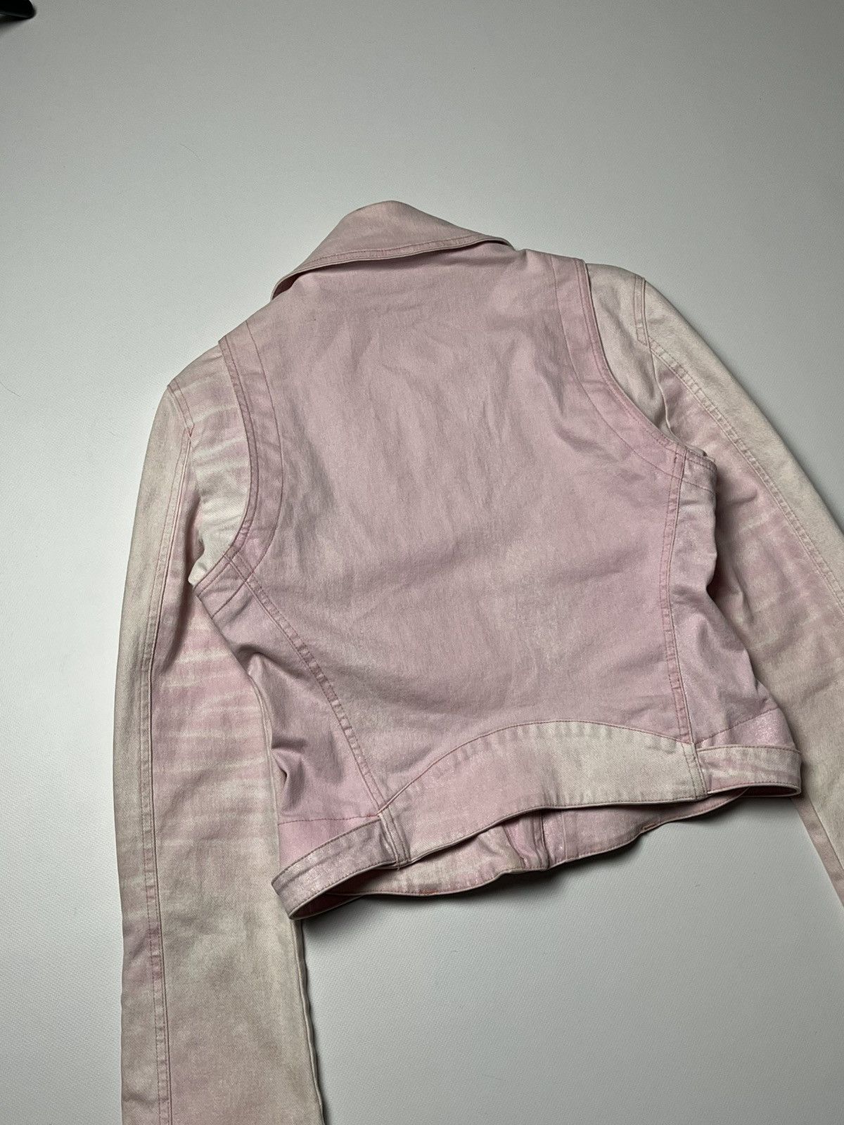 Just Cavalli Vintage Just Cavalli Pink Moto Jacket Size S / US 4 / IT 40 - 10 Thumbnail