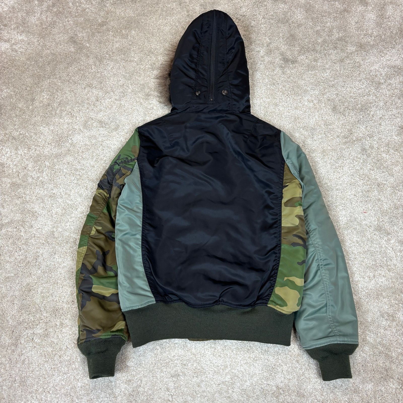Hysteric Glamour Vintage Hysteric Glamour Camo Bomber Jacket Women's Medium Size M / US 6-8 / IT 42-44 - 3 Thumbnail