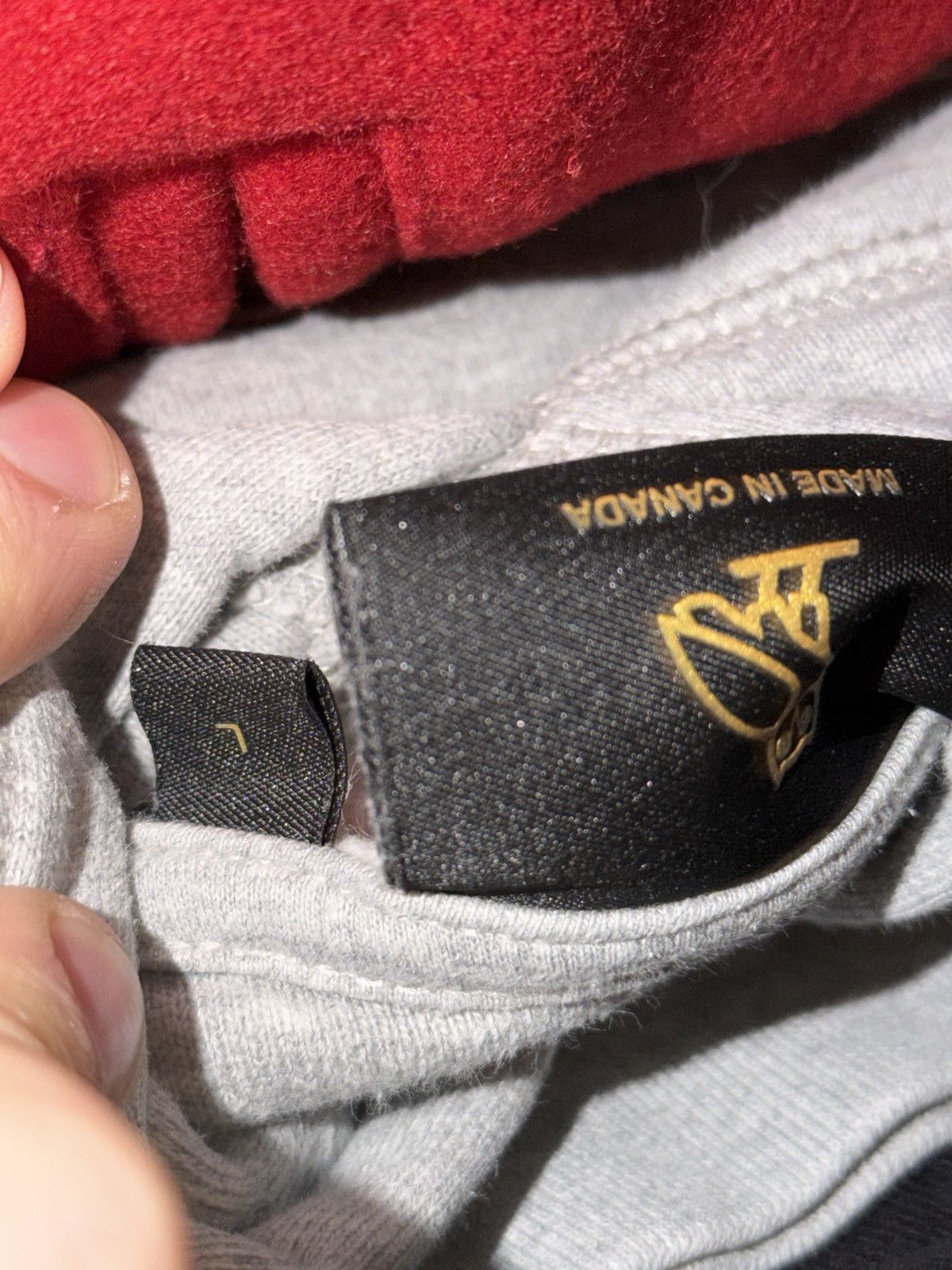 Drake OVO Chenille Bubble OG Owl Hoodie Heather Grey Size US L / EU 52-54 / 3 - 6 Thumbnail