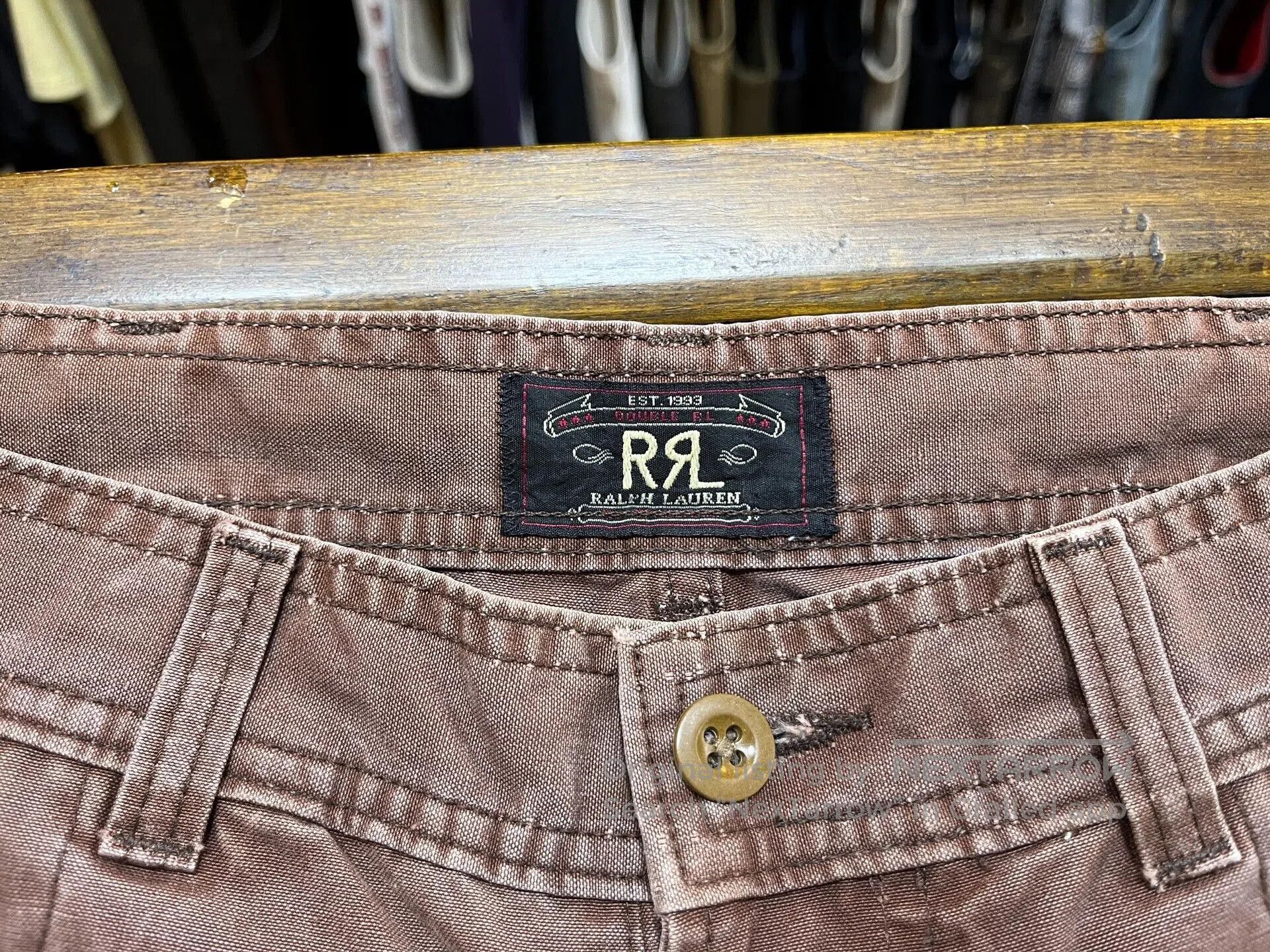 RRL Ralph Lauren RRL Vintage Casual Pants. Size US 30 / EU 46 - 3 Thumbnail