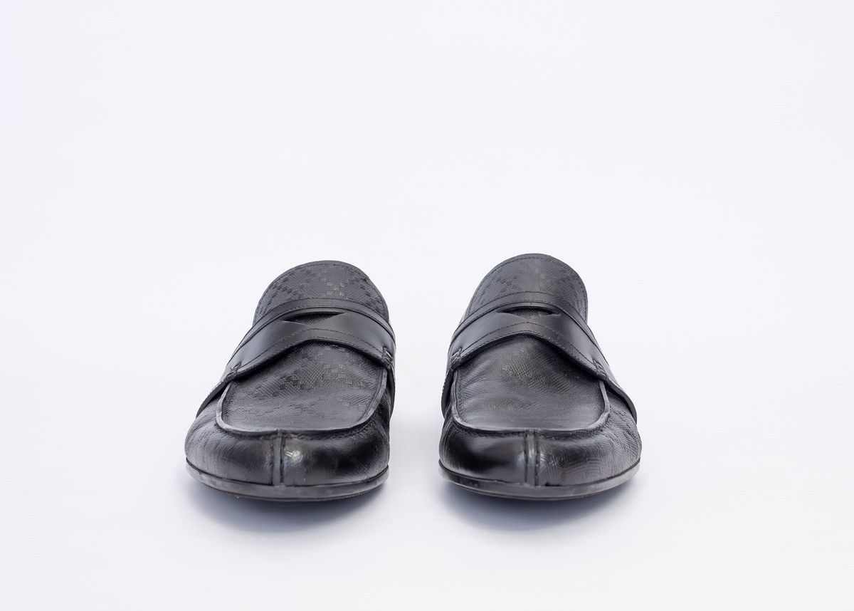 Gucci GUCCI Diamante Calfskin Mens Driver Loafers Size: US 8 Size US 9 / EU 42 - 5 Thumbnail