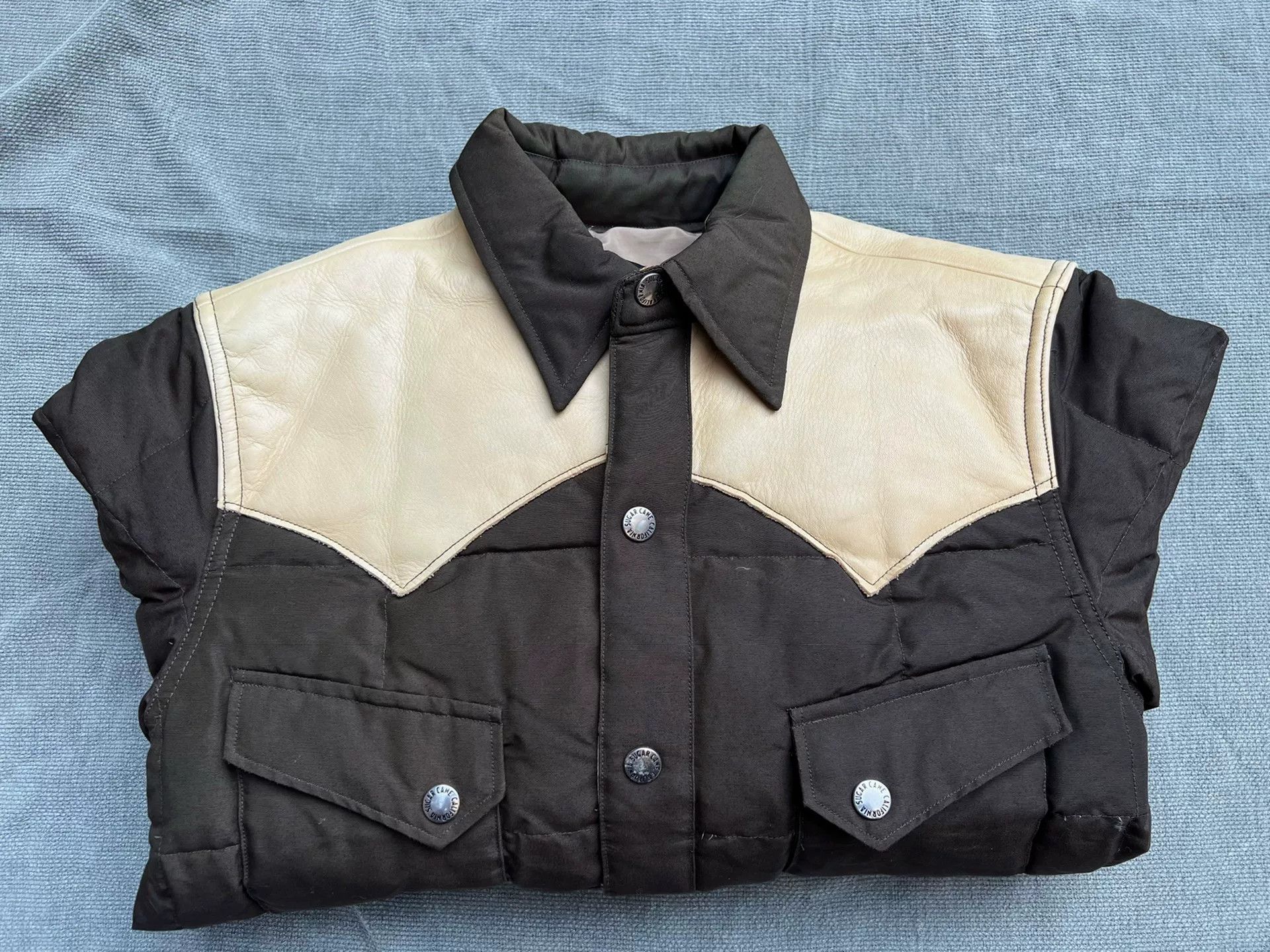Sugar Cane Sugar Cane Western Style Down Shirt Jacket Size US S / EU 44-46 / 1 - 1 Thumbnail