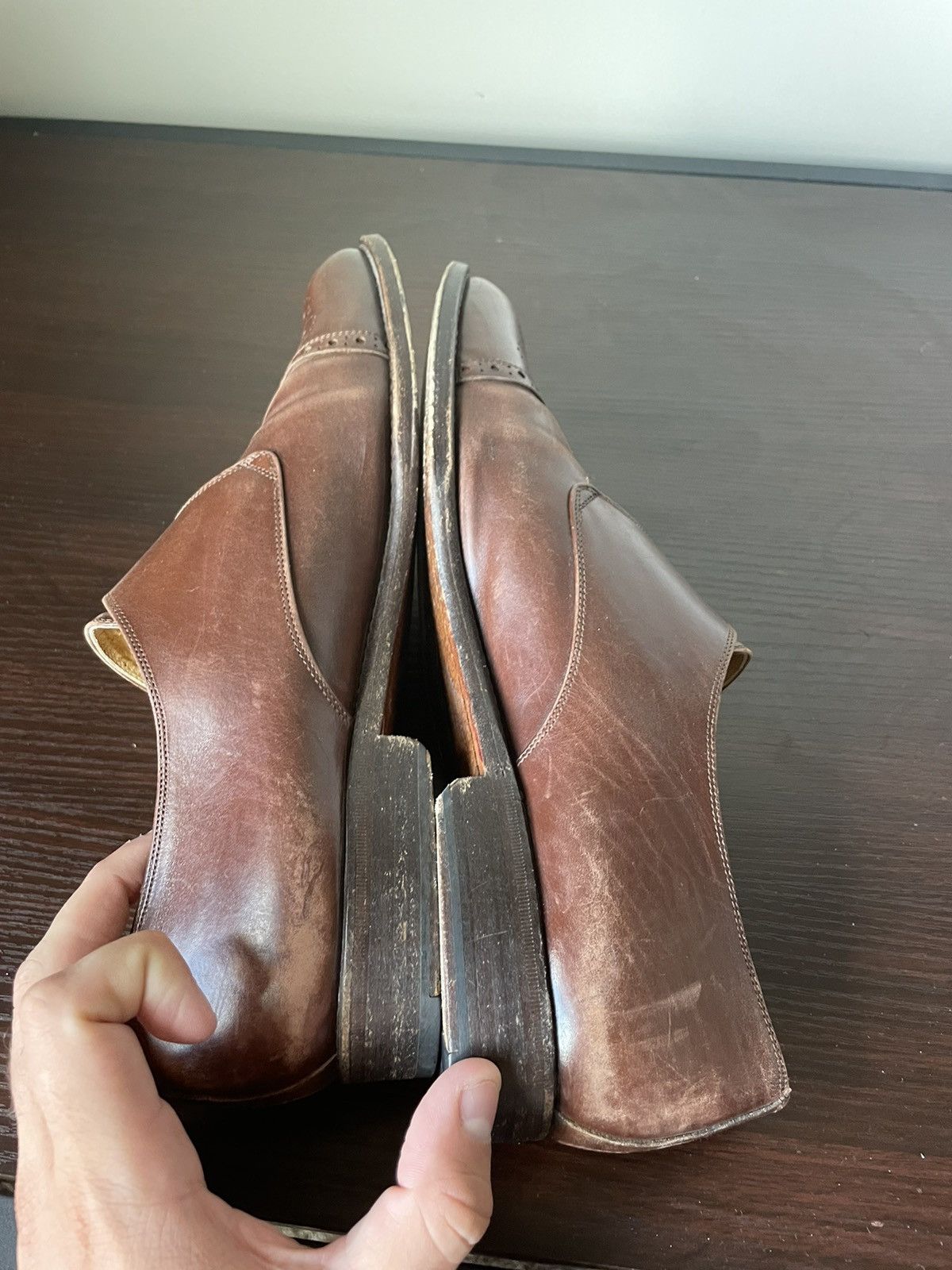 Bruno Magli Bruno magli dress shoes Size US 12 / EU 45 - 7 Thumbnail
