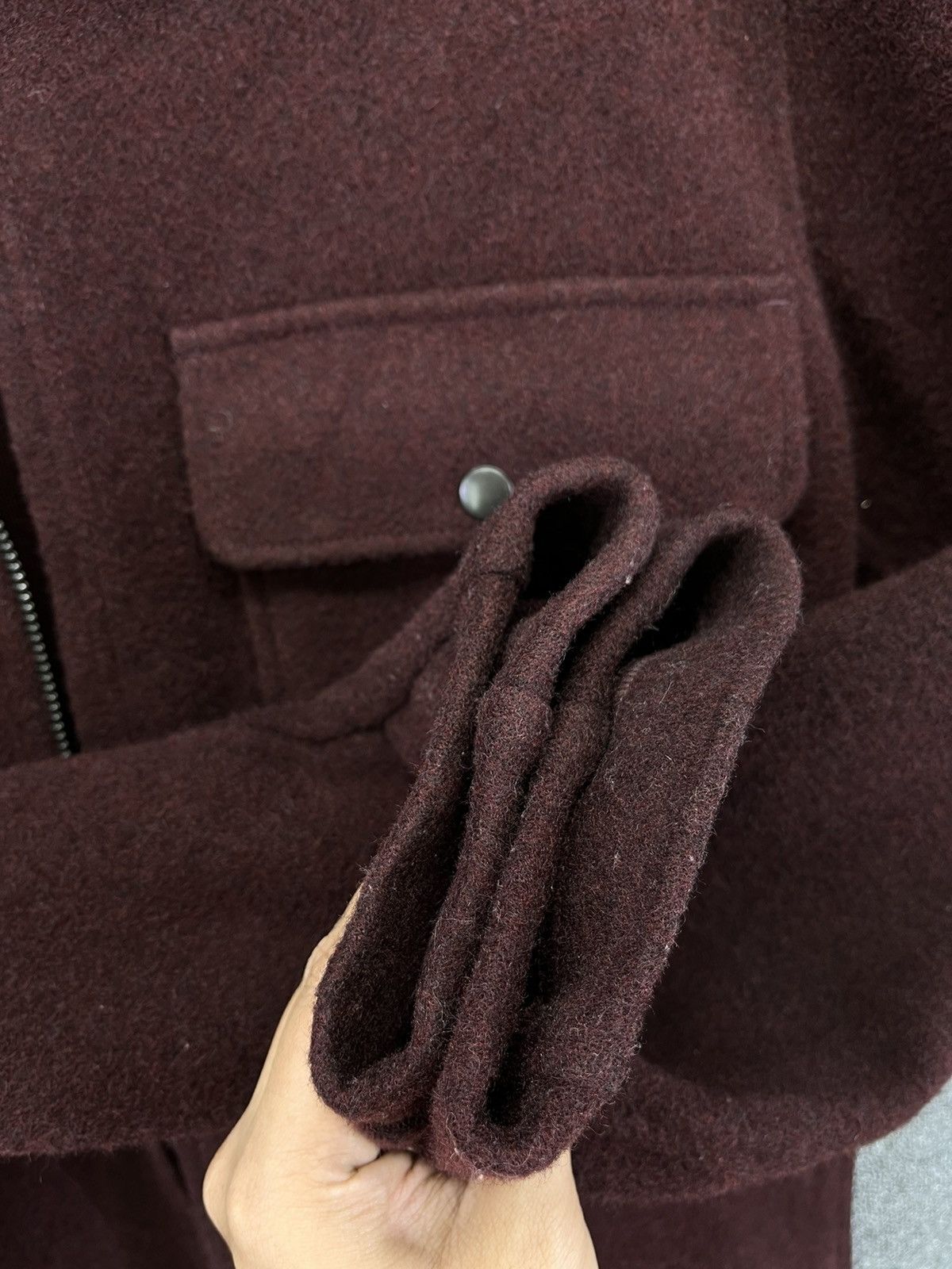 Lemaire × Uniqlo Lemaire x Uniqlo Rare Multipocket Luxury Wool Jacket Size L / US 10 / IT 46 - 11 Thumbnail