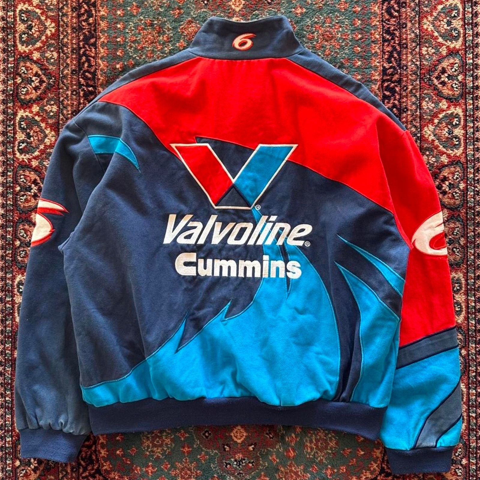 NASCAR Vintage 90s Mark Martin Racing NASCAR Jacket Size Medium Size US M / EU 48-50 / 2 - 6 Thumbnail