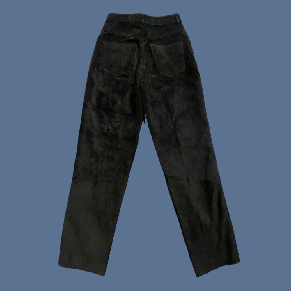 Scully Scully Western Wear Suede Leather Pants Black Women’s Size 26”x28” NWOT Size 27" / US 4 / IT 40 - 1 Thumbnail