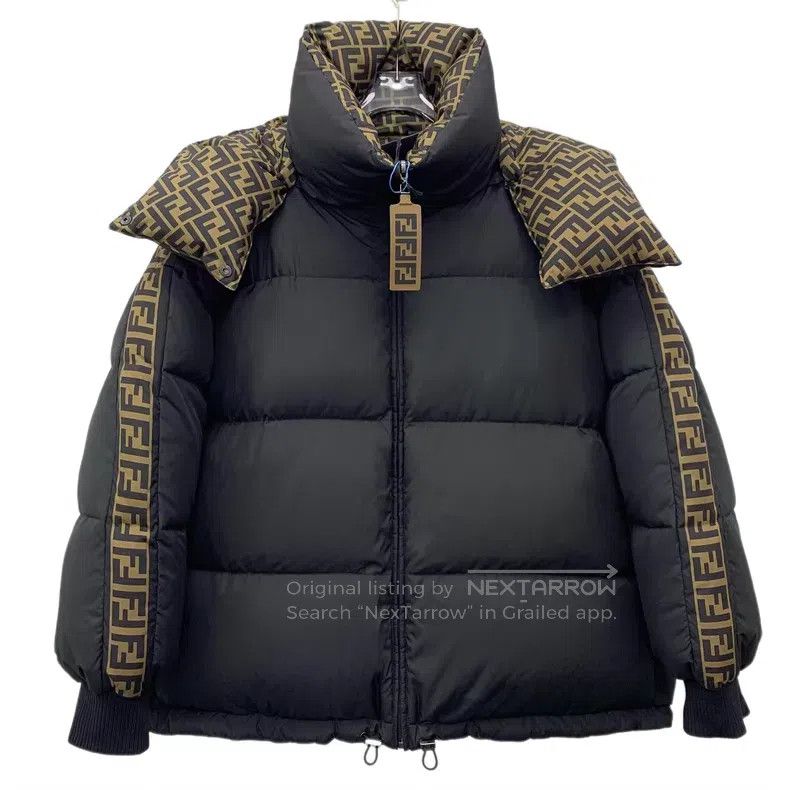 Fendi Fendi Contrast Color Double F Two-Side Wearable Down Jacke Size M / US 6-8 / IT 42-44 - 3 Thumbnail