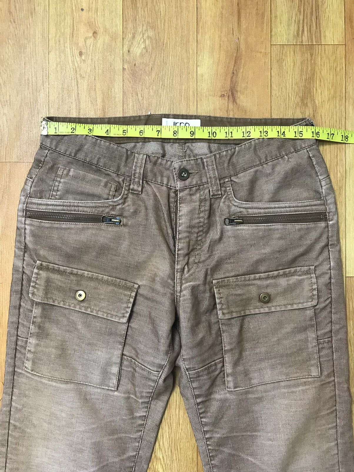 If Six Was Nine × Japanese Brand × KMRii IKKA Multi Zipper Cargo Corduroy Pant Size US 32 / EU 48 - 3 Thumbnail