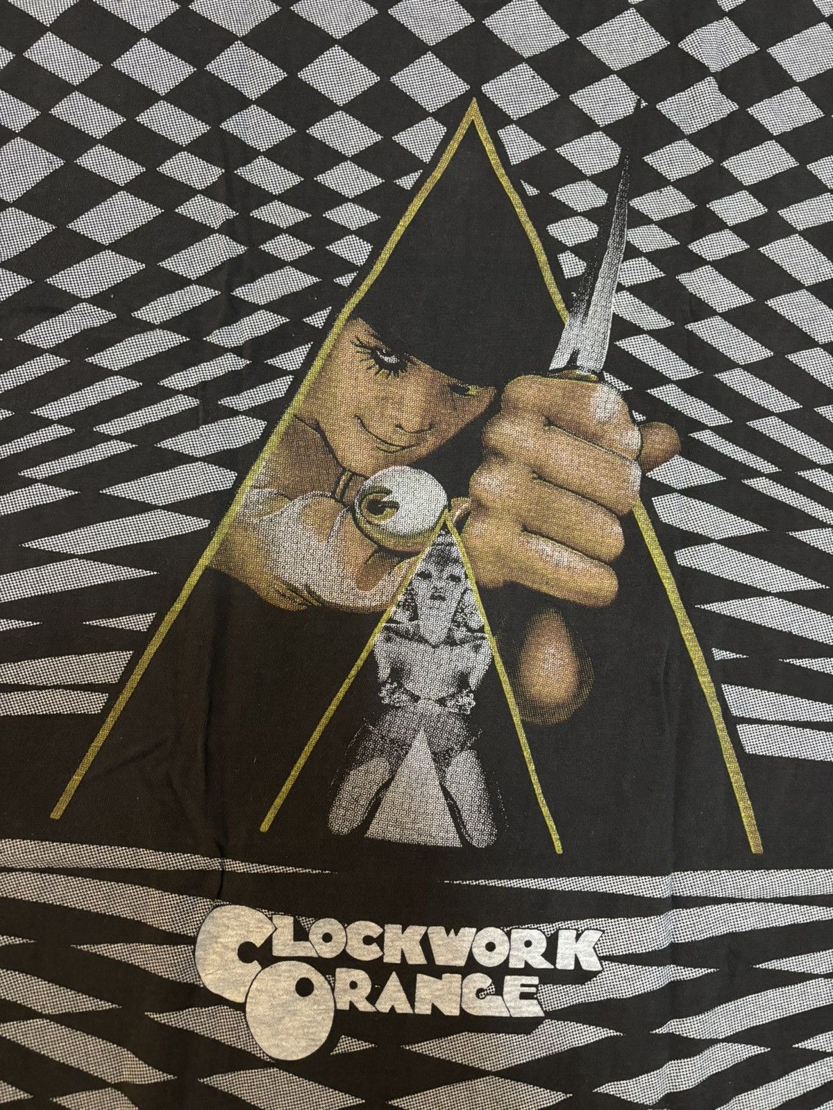 Vintage Rare Vintage Clockwork Orange Alex Stanley Kubrick Movie T Size US XL / EU 56 / 4 - 15 Thumbnail