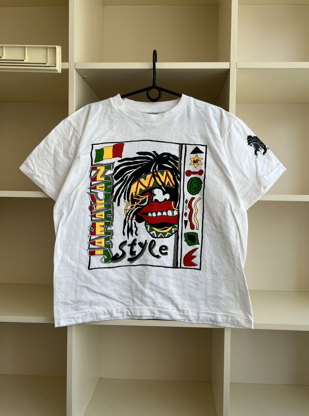 Vintage Vintage Bob Marley Jamaican Style T-Shirt Rare Rasta Freedom Size US L / EU 52-54 / 3 - 1 Thumbnail