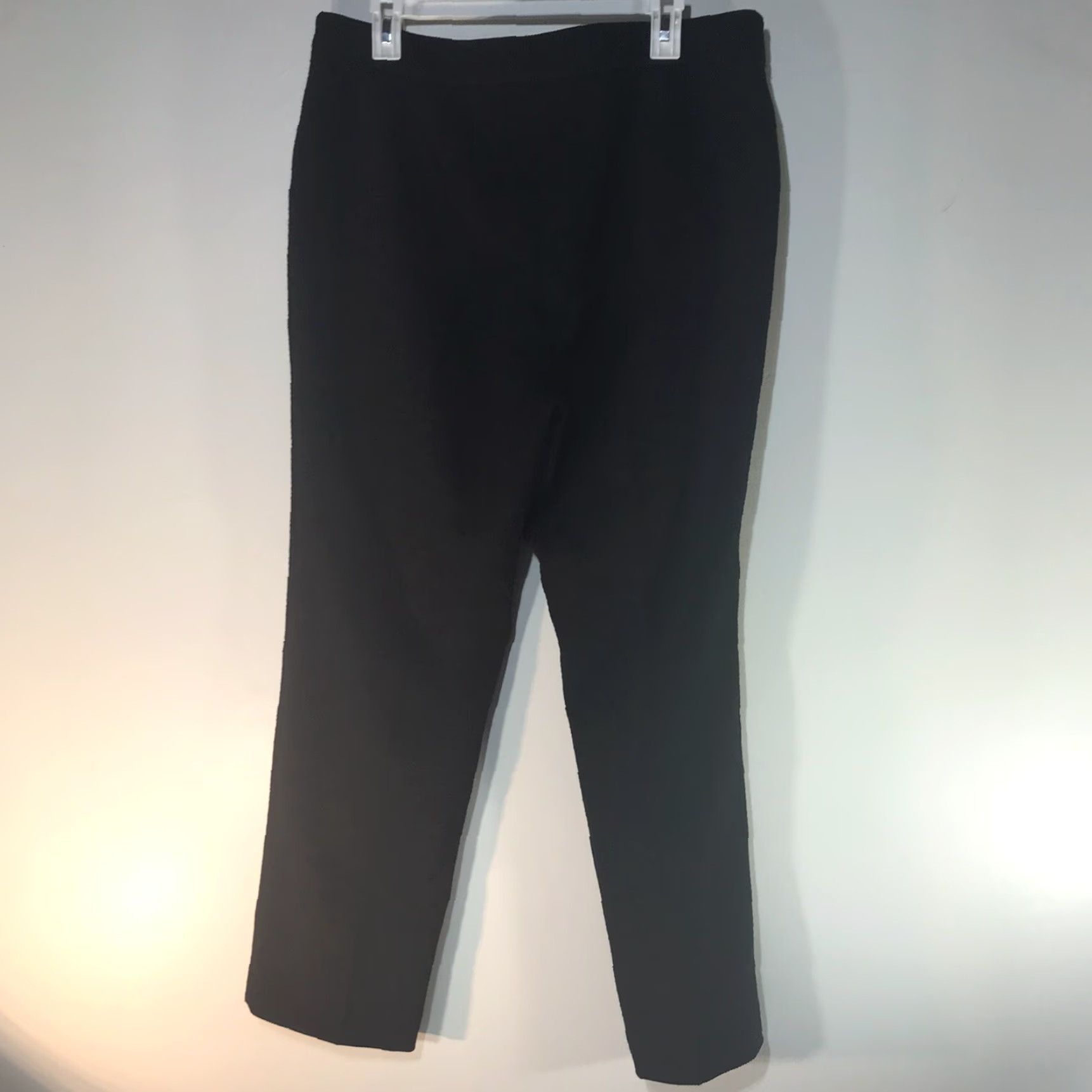 Kasper Kasper Black Textured Dress Pants Womens Size 14P Vietnam Size 36" / US 14 / IT 50 - 5 Thumbnail