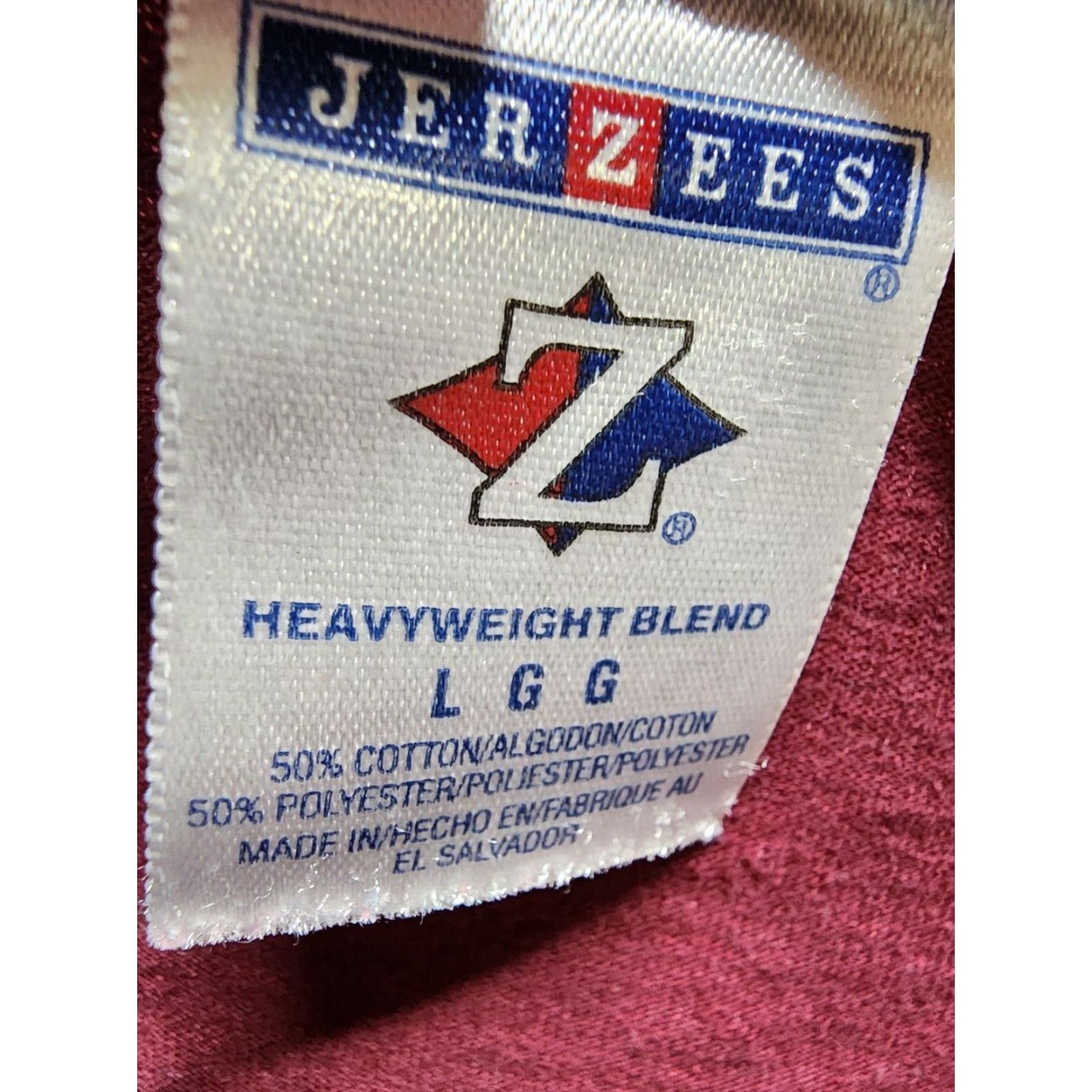 Jerzees JERZEES Mens L Red Glenn Beck T-Shirt Faith Hope Charity Thomas Jefferson Graphic Patriotic Retro USA Size US L / EU 52-54 / 3 - 4 Thumbnail